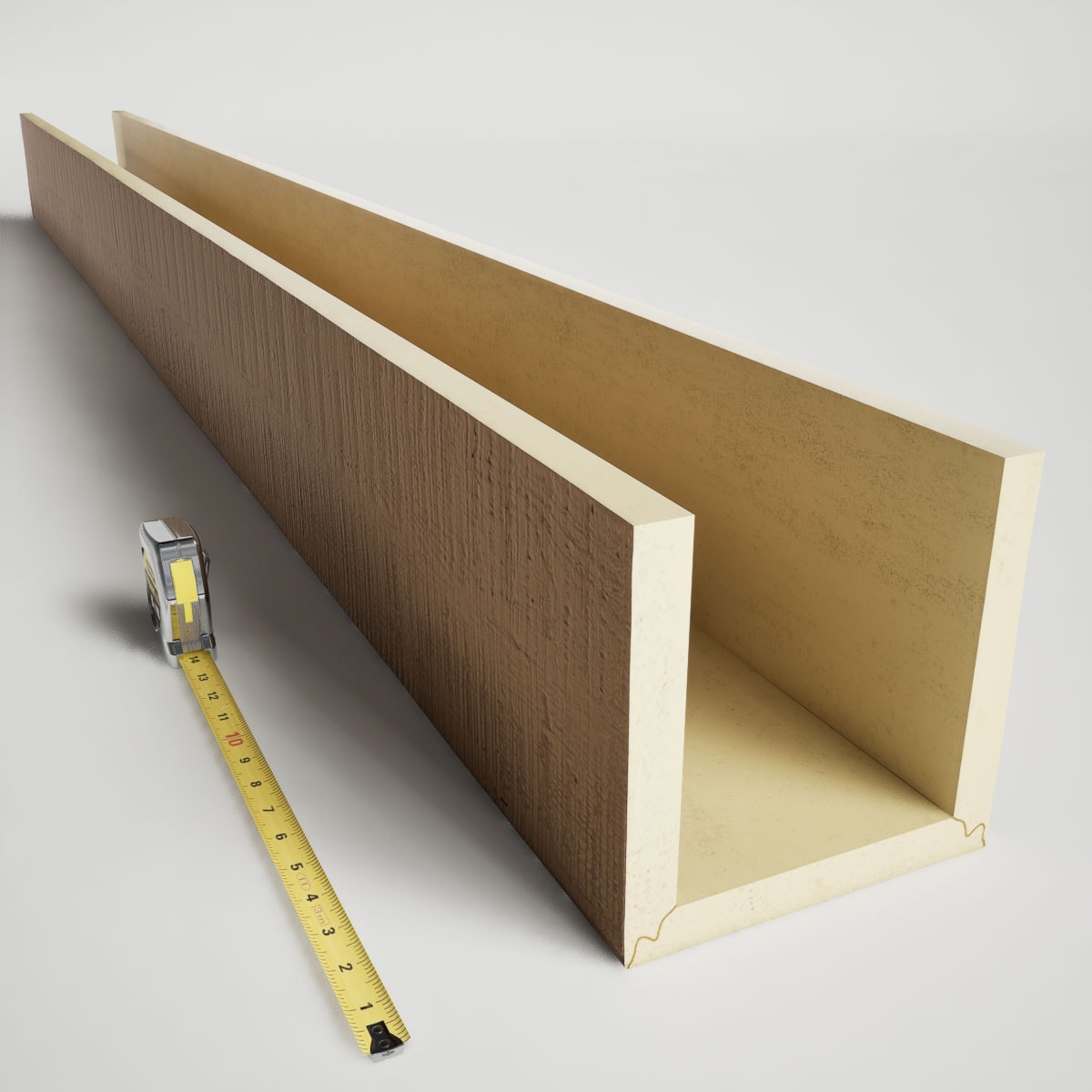 Ekena Millwork BMRC3C0040X060X096TF Faux-Beams - View #6