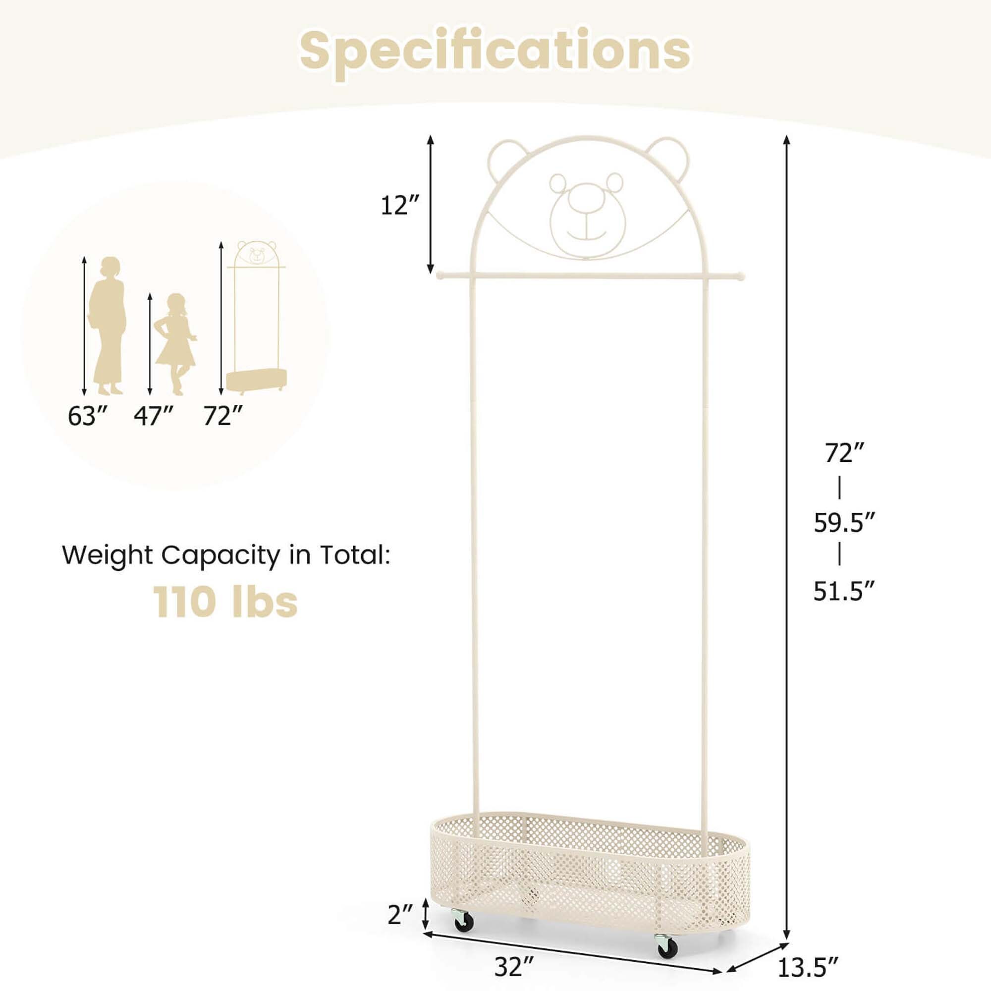 Costway CSHY003732 Garment-Racks - View #3