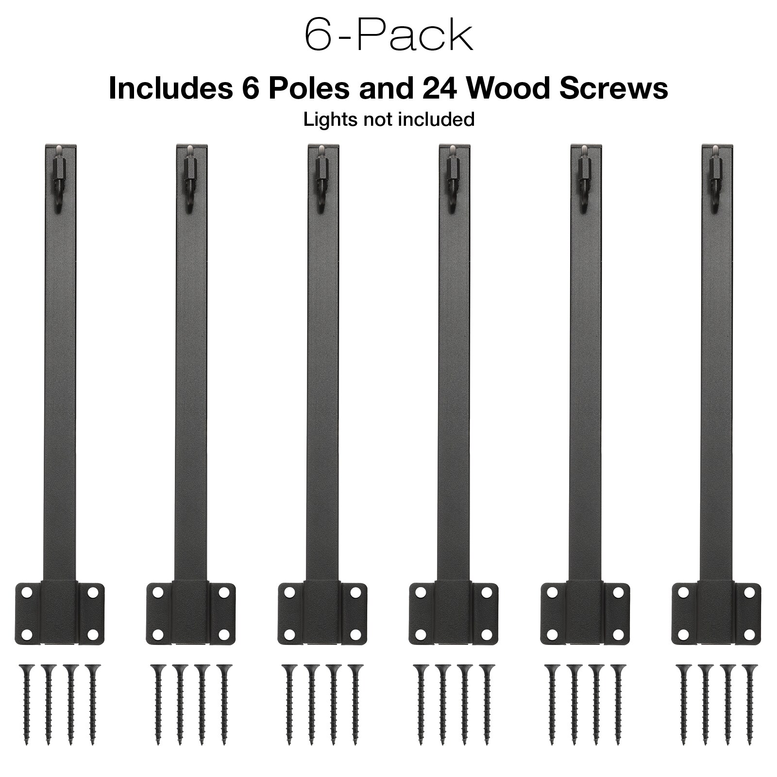 Excello Global Products EGP-LP-0541-6 Landscape-Lighting-Stakes - View #7