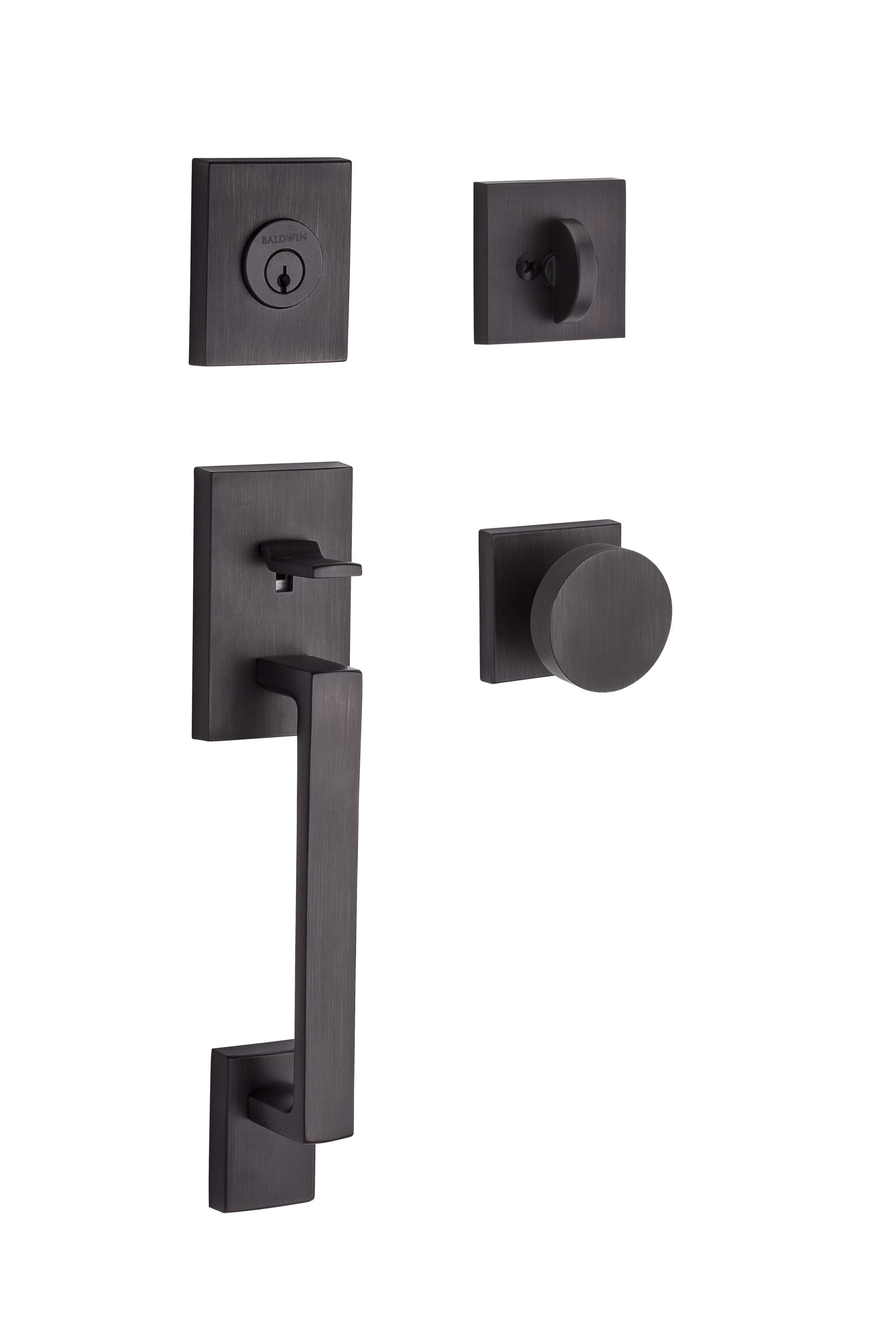 Baldwin Reserve Venetian Bronze Single Deadbolt Keyed Entry Door Handleset Knob SCLAJXCONCSR112 Sansujyuku sansujyuku.com