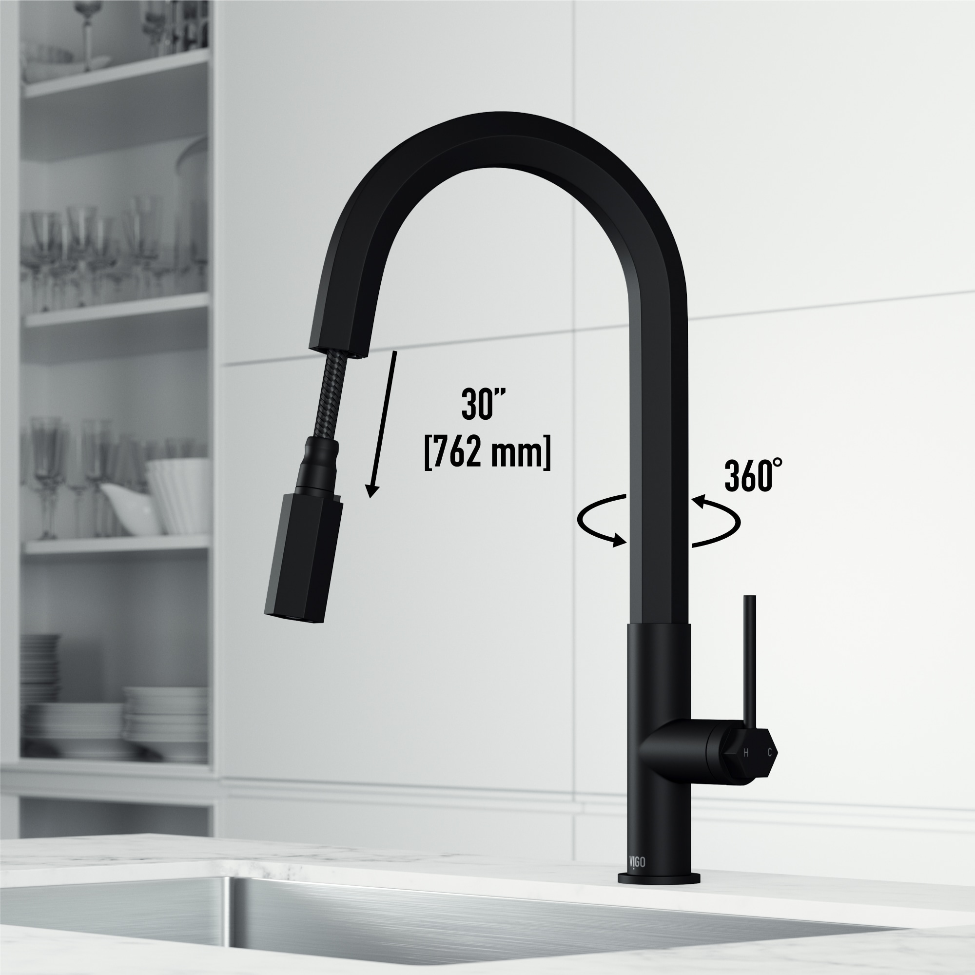 VIGO VG02034MB Kitchen-Faucets - View #5