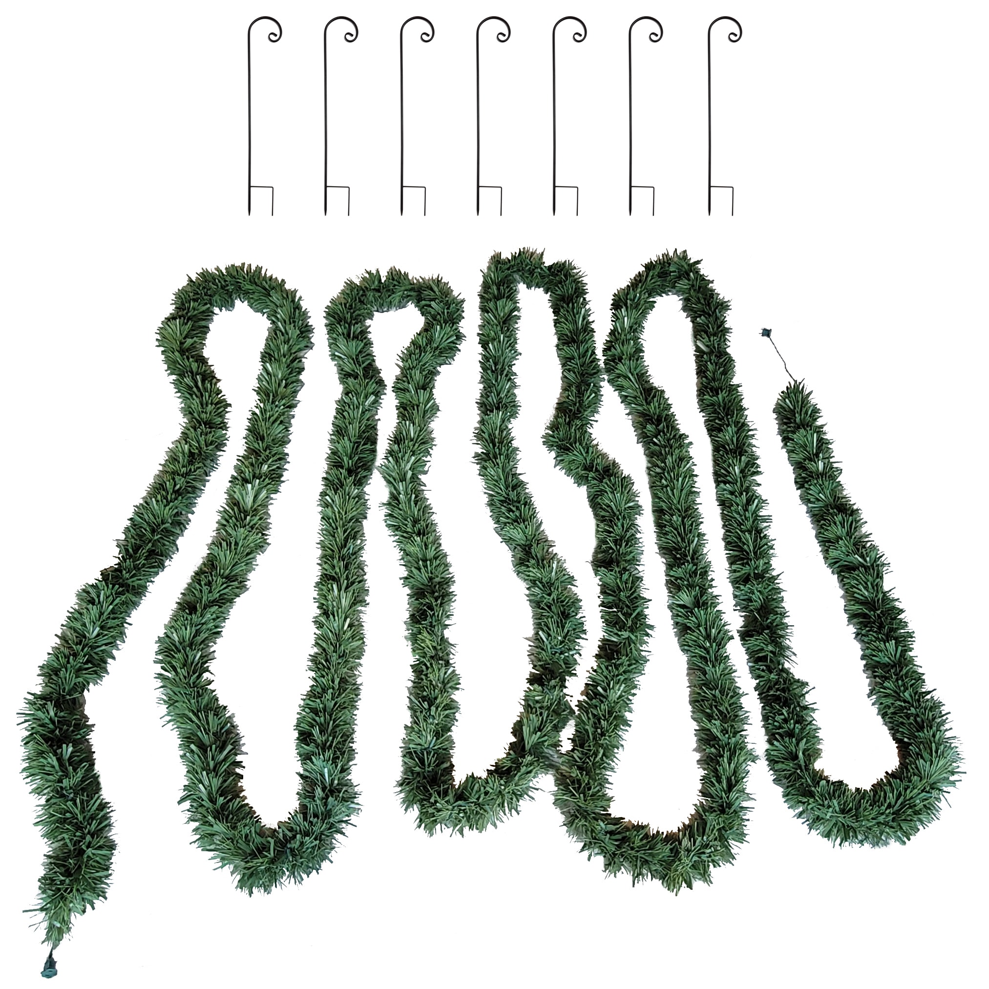 HoliScapes GARLAND-PATHWAY Outdoor-Christmas-Decor - View #2