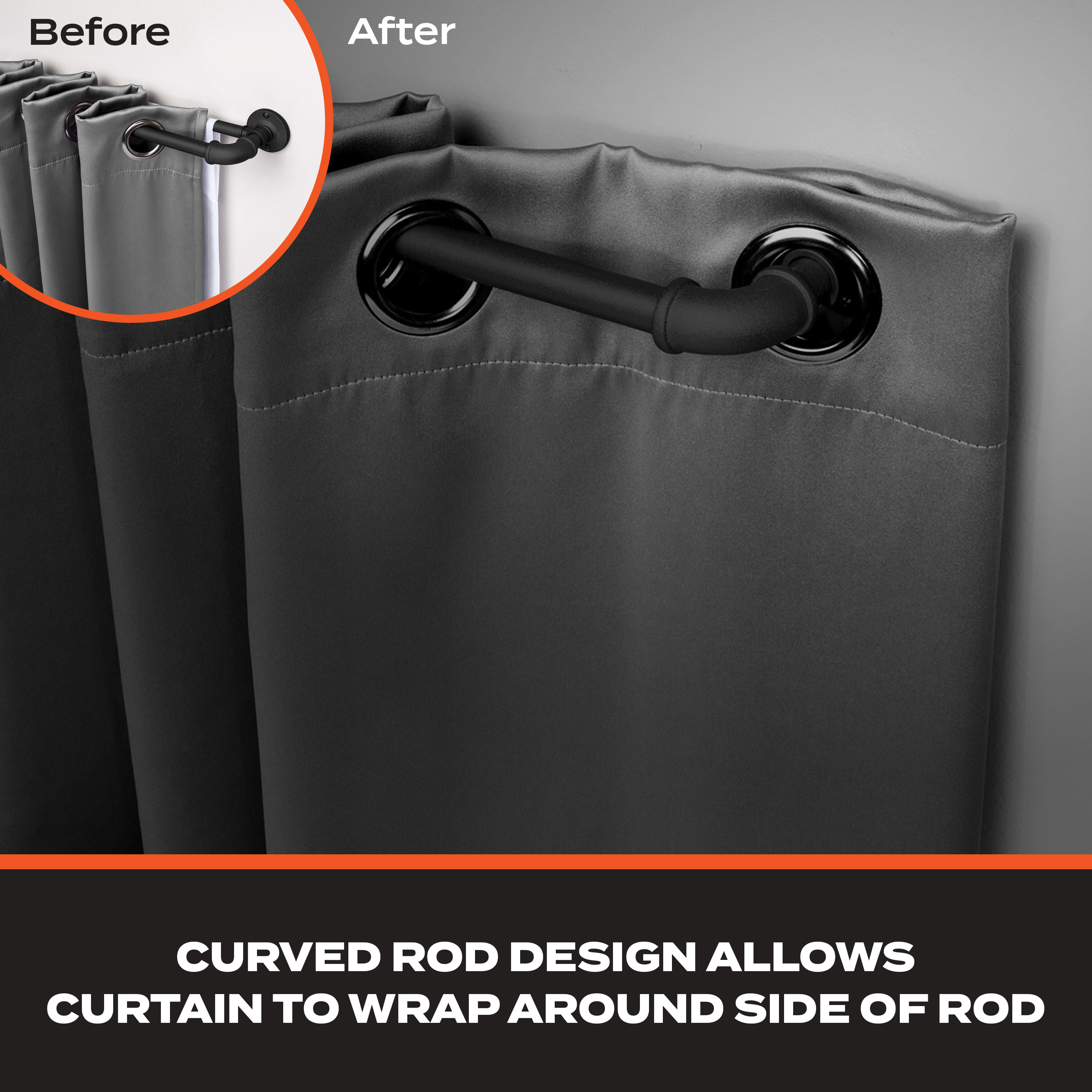 Sun Zero SN47079E Curtain-Rods - View #3