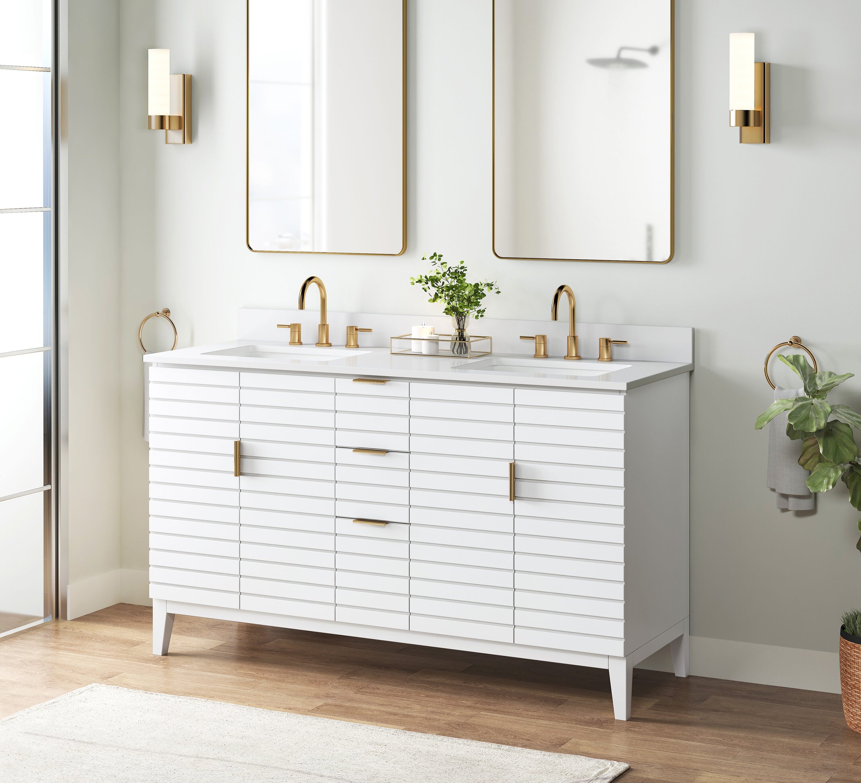Origin 21 L23014-VS60-WT Bath-Vanity-Combo - View #2