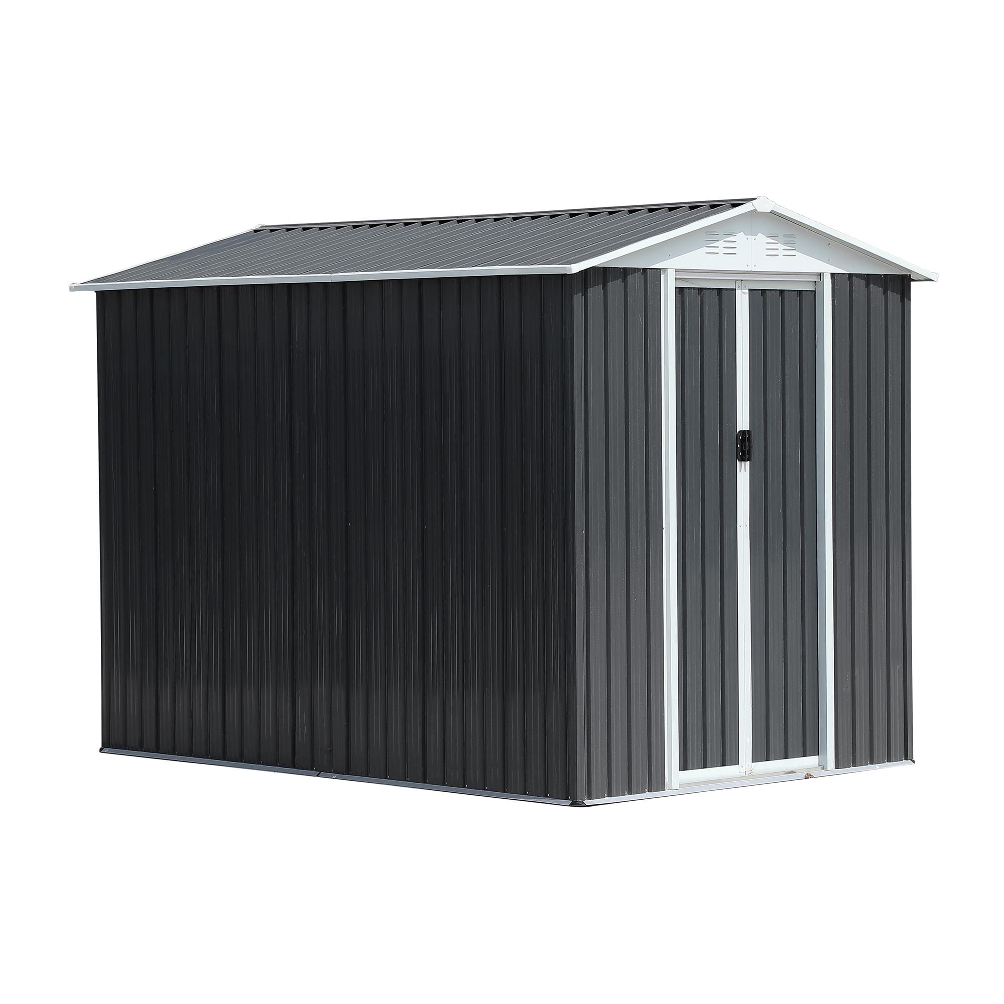Bayfeve BF-279403-SD 6-Feet x 9-Feet Galvanized steel Storage Shed