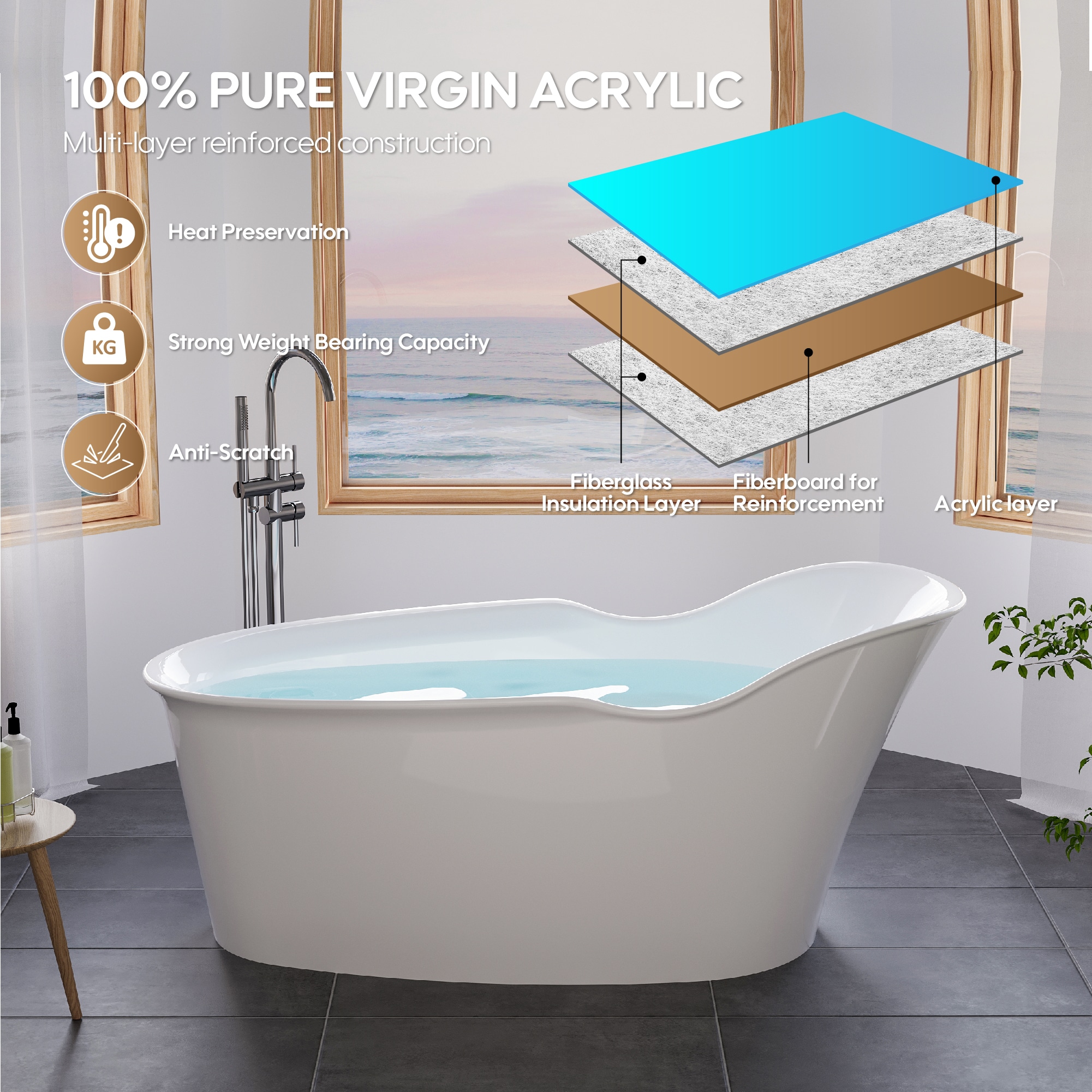 WELLFOR BM-P205906 bathtubs - View #11