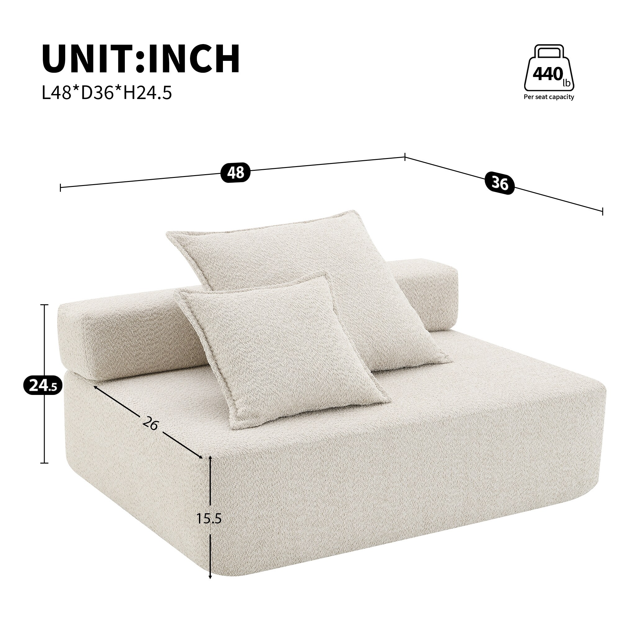 ModernLuxe N723P167171 Sofas-Loveseats - View #10