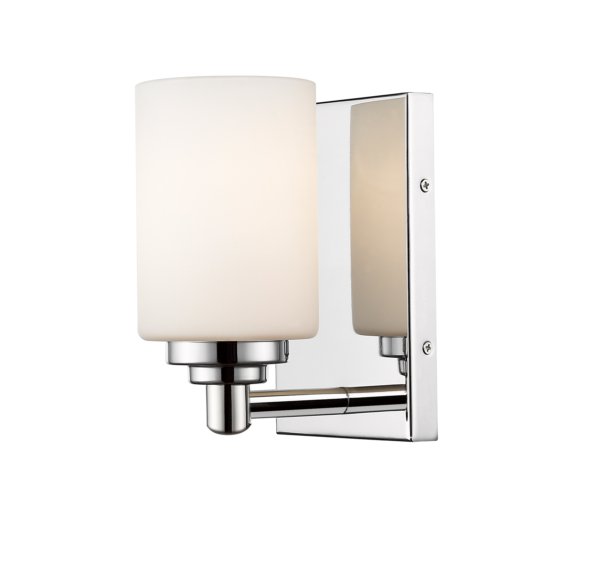 Z-Lite 485-1S-CH Soledad 4.5-in 1 -Light Polished Chrome Modern/contemporary Vanity light