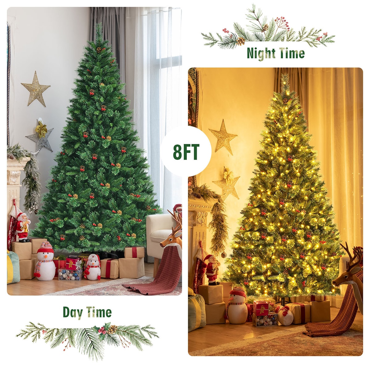 Forclover HYC-CM453 Artificial-Christmas-Trees - View #7