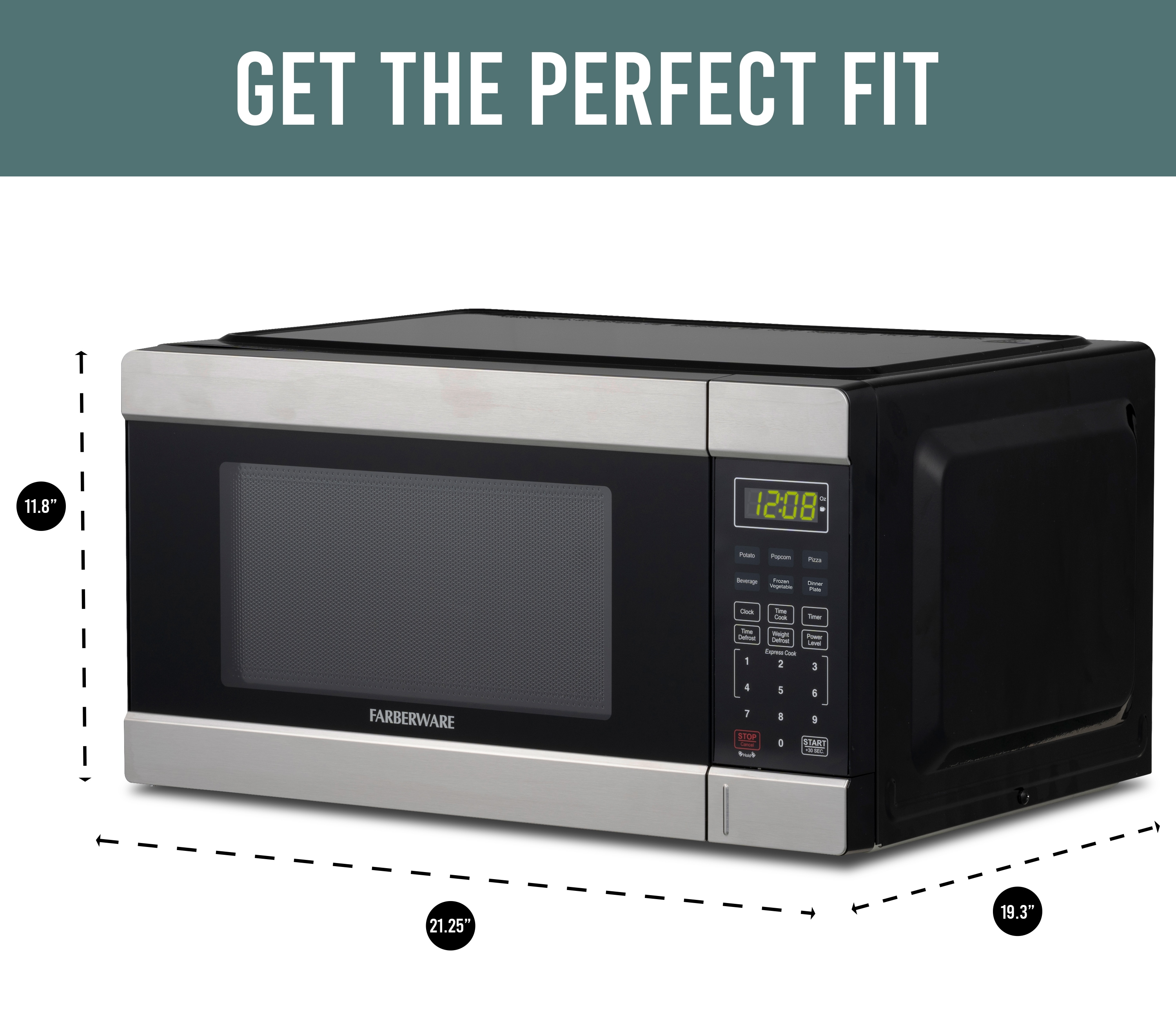 Farberware Professional FMO12AHTBKE Microwave Oven Review 