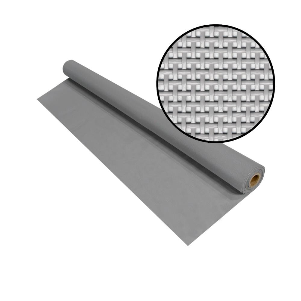 Phifer 3007920 SunTex174 80 4-ft x 50-ft Gray Polyester Screen mesh