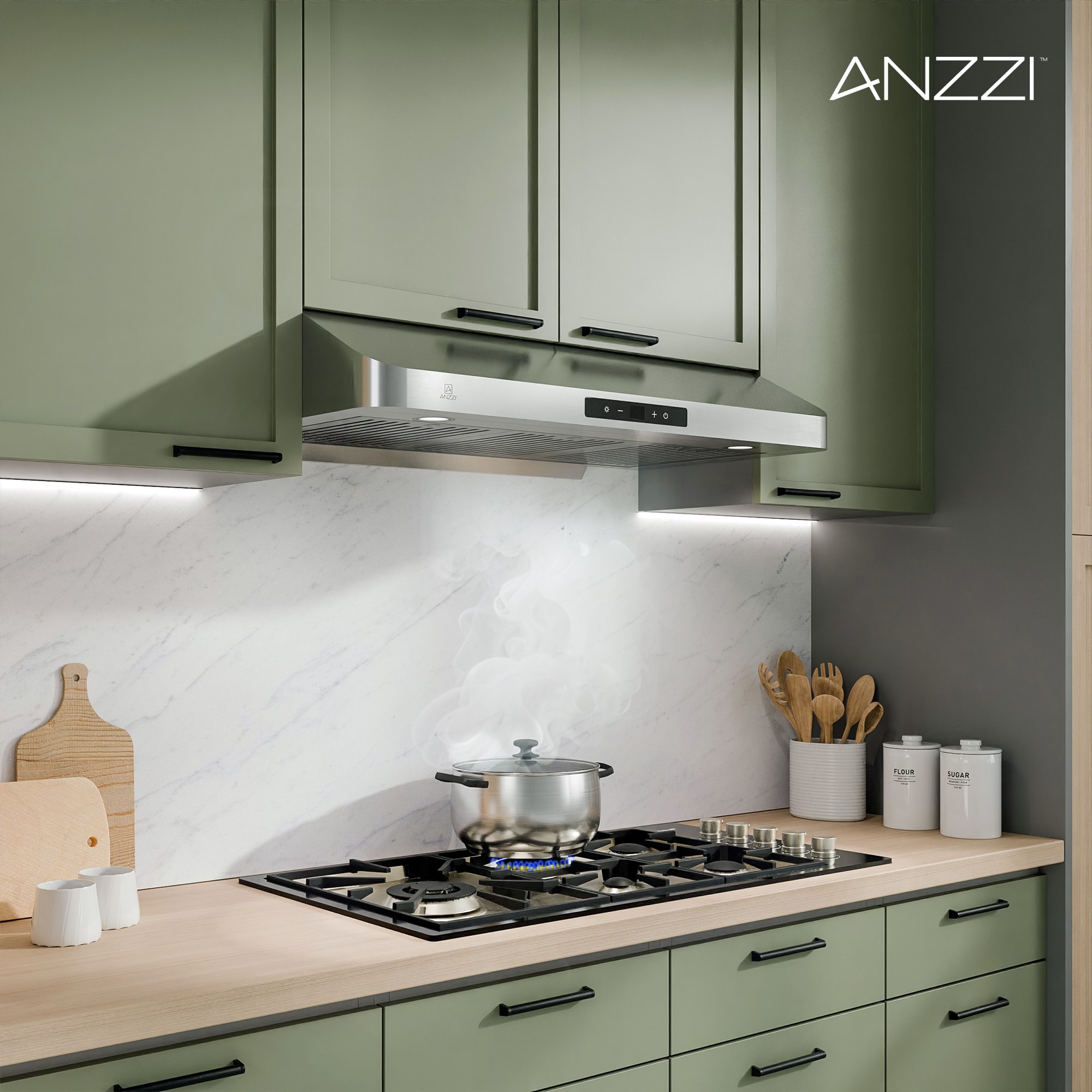 ANZZI RH-AZ0391TSS Undercabinet-Range-Hoods - View #6