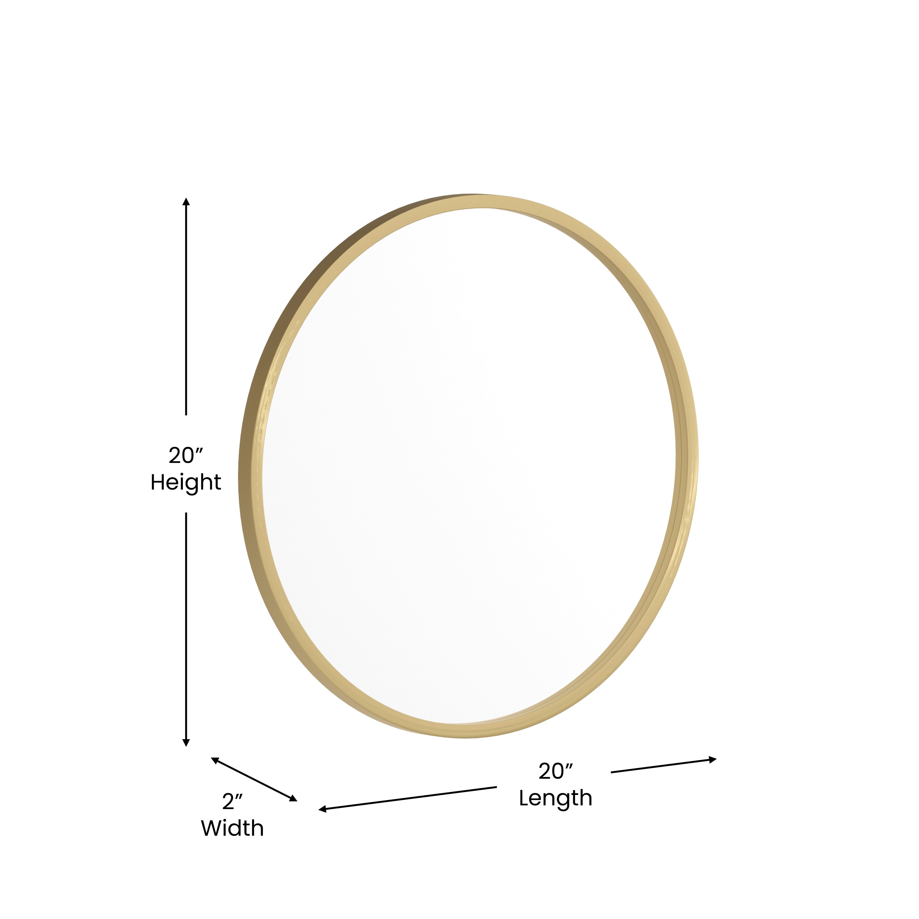Merrick Lane 196861037894 Decor-Mirrors - View #6