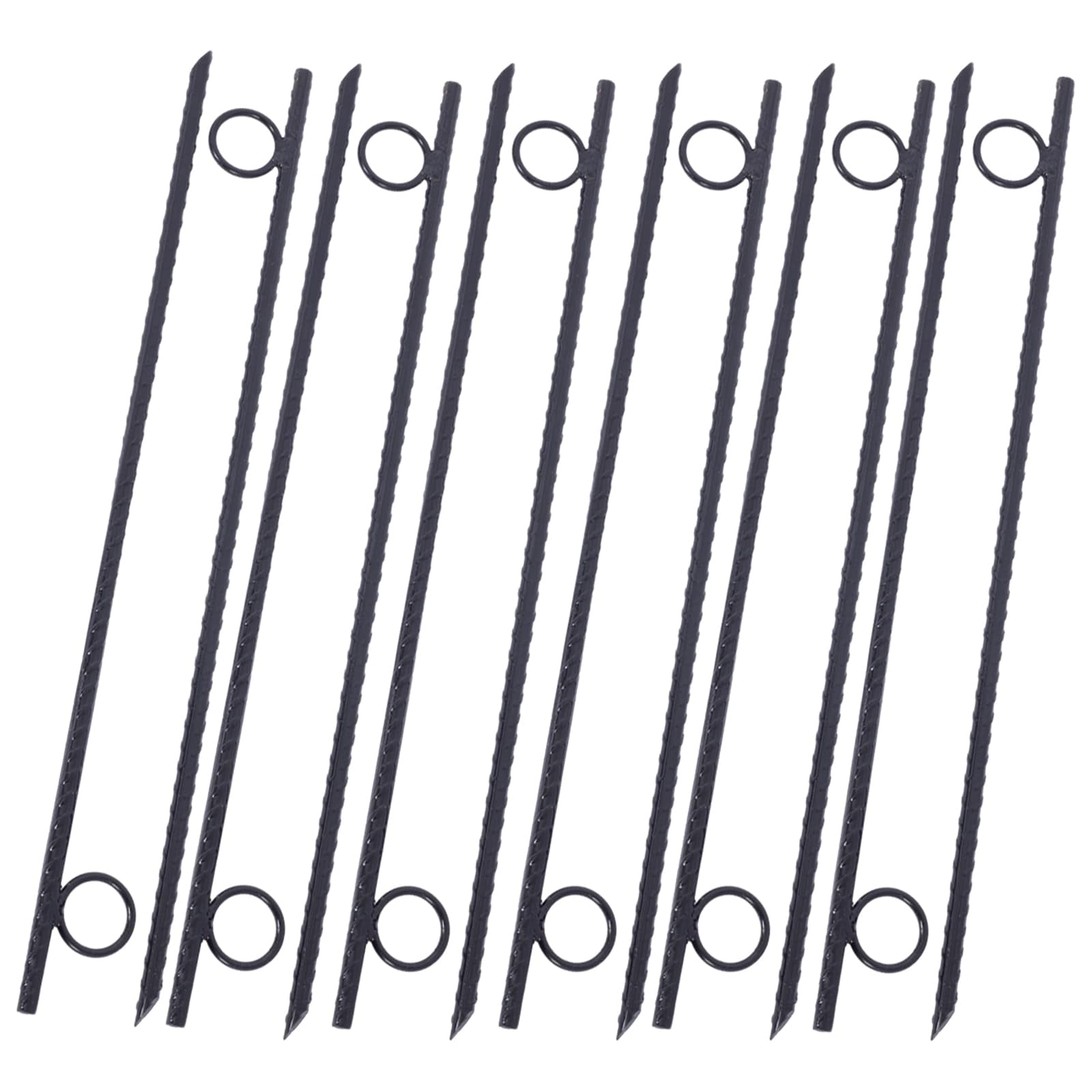 Tinyhomie Rebar stake with loop 12pcs Grip Rebar 38x 18 Inch Steel ...