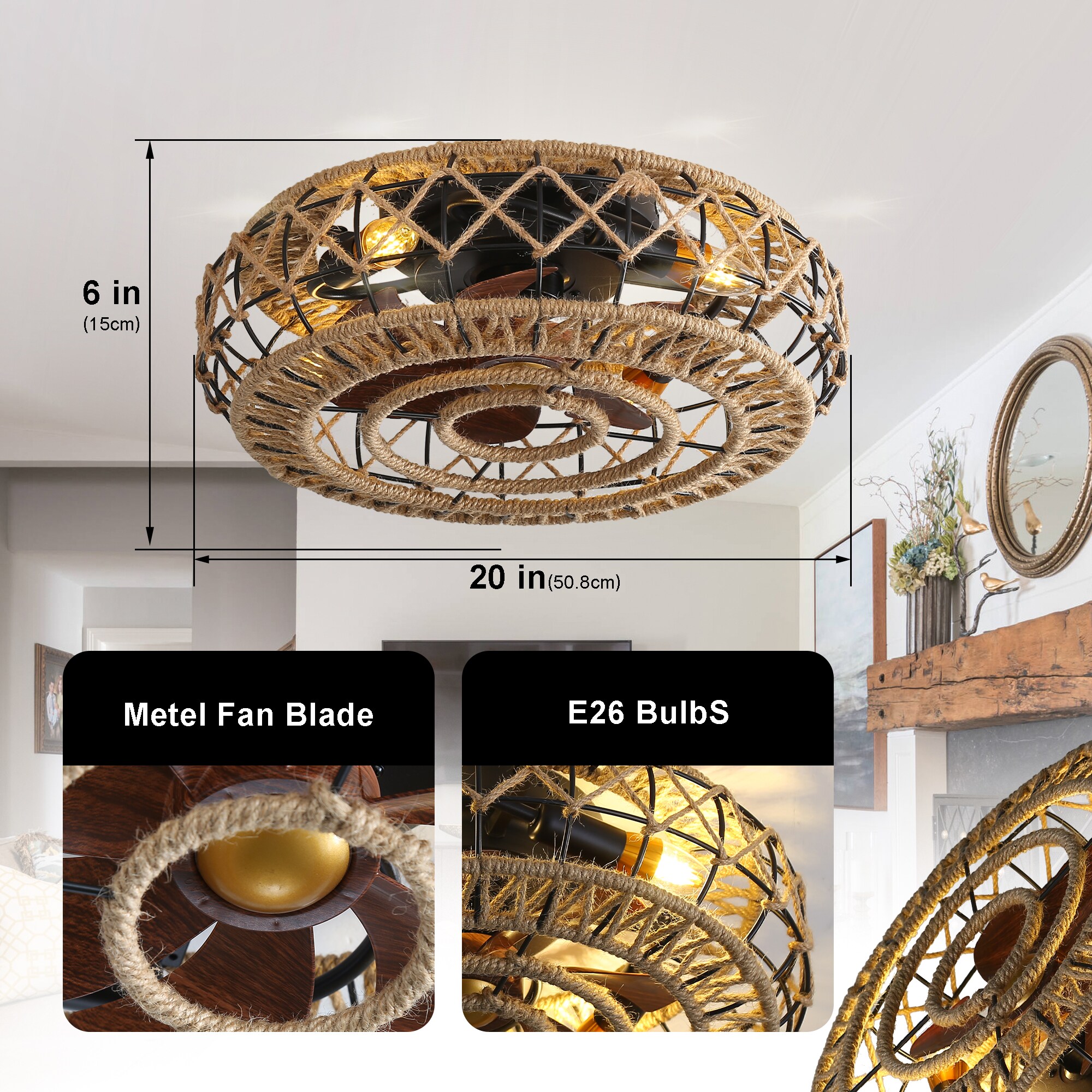 Sunrinx MG9-CF-5 Ceiling-Fans - View #5