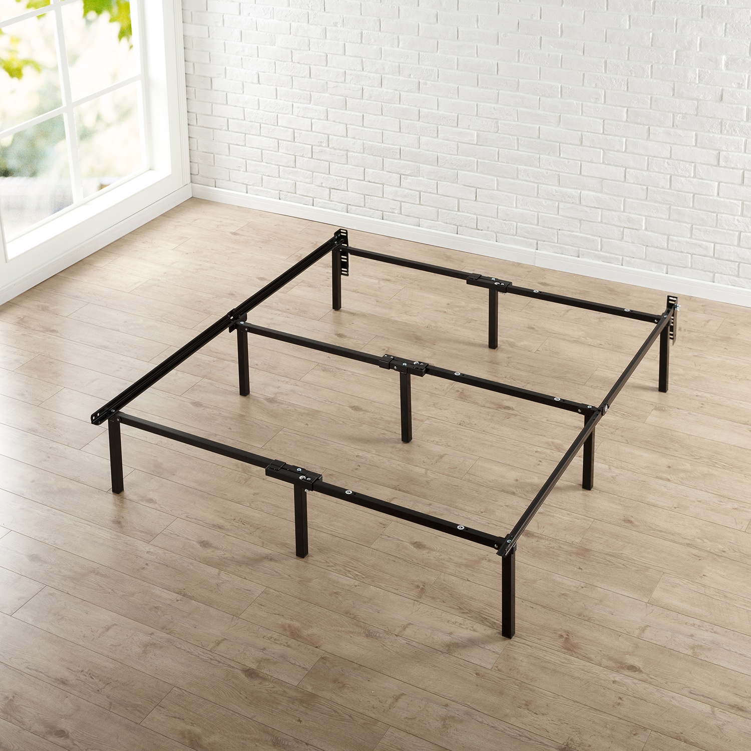 Zinus SPI-TJVT-07U Black Various size Metal Bed frame Bed