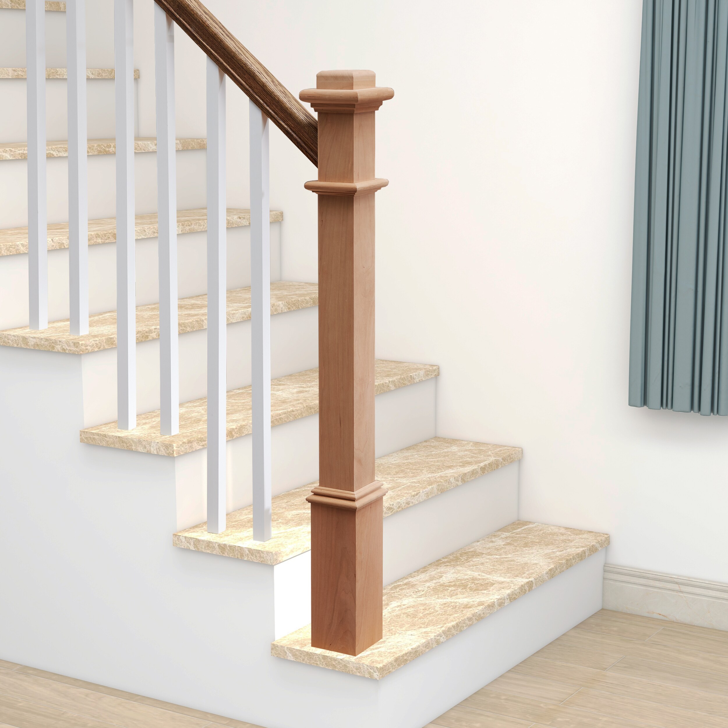 RELIABILT WG961CHE Interior-Stairpart-Newel-Posts - View #4