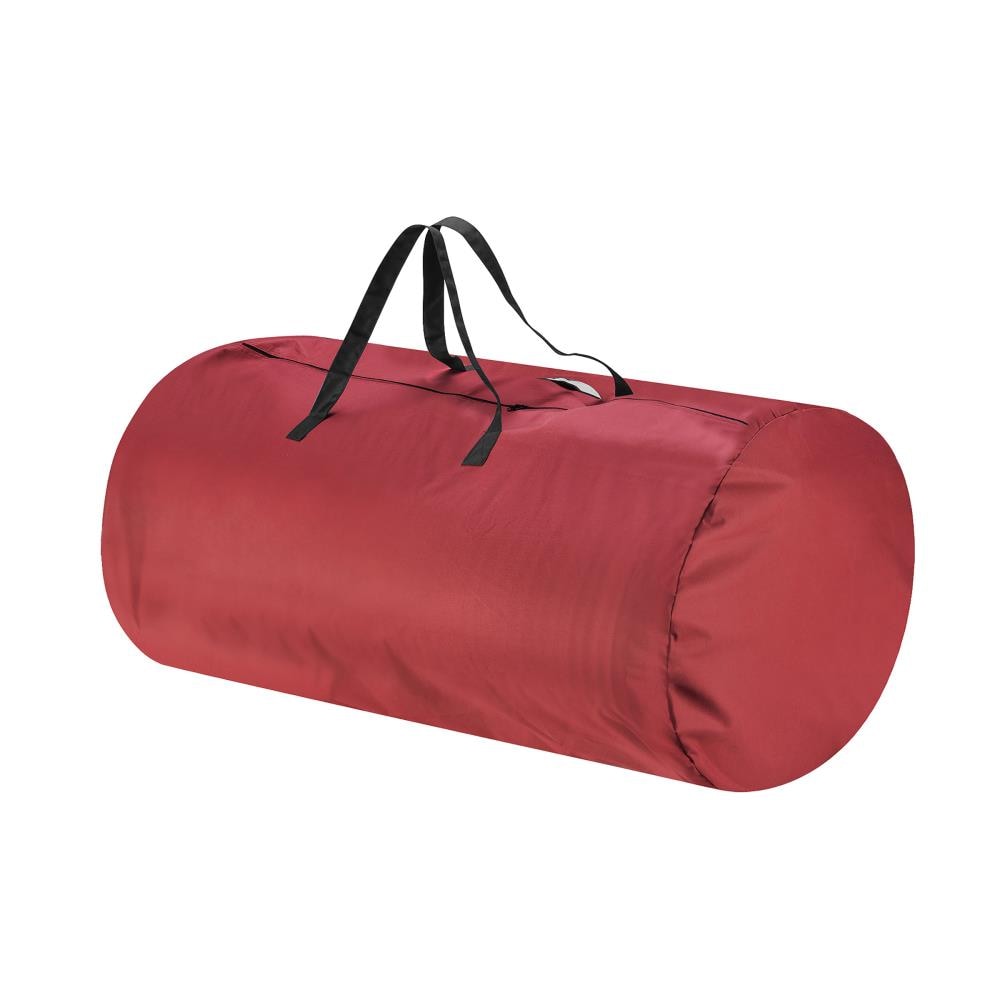 Hastings Home 248226OZY 30-Inches W x 30-Inches H Red Christmas Tree Storage Bag (For Tree Heights 11.1-ft-12-ft )