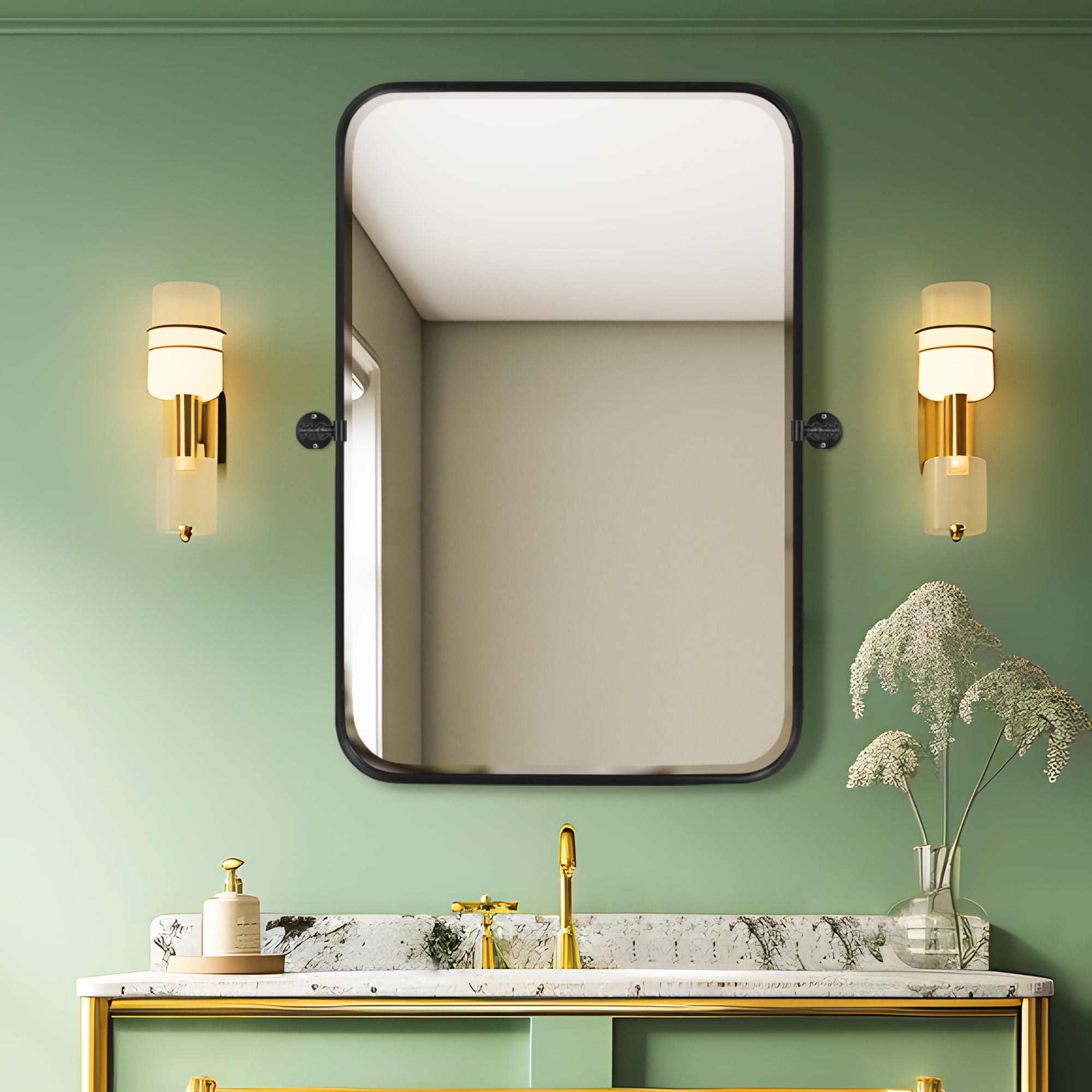 Dovelina LS-23091920 Framed-Bath-Mirrors - View #3