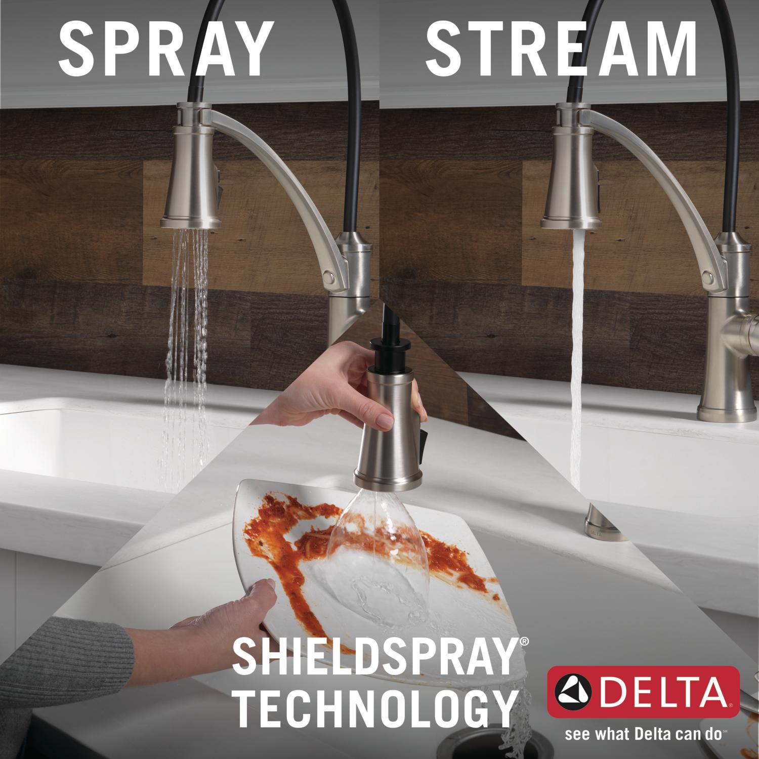 Delta 19744Z-SPSD-DST Kitchen-Faucets - View #6