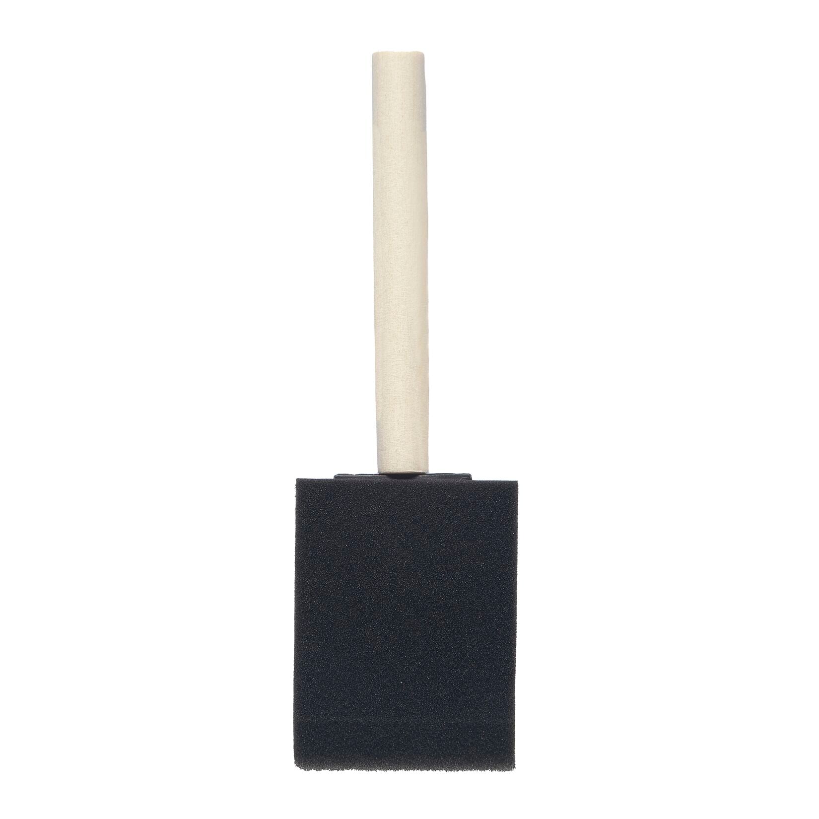 Taicols 10pcs Foam Paint Brushes, Sponge Paint Brush, Wood Handle Paint