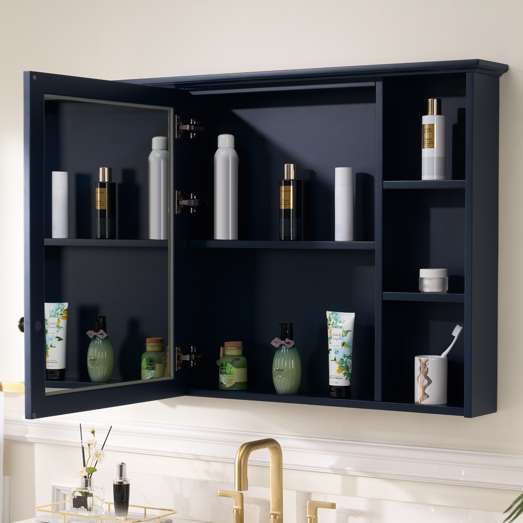 LIVIZA UCJ-WMC42YS1NB Bathroom-Medicine-Cabinets - View #5