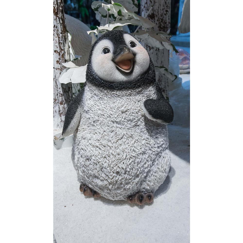 Penguin Indoor / Outdoor Thermometer, Gift 4 Diameter 