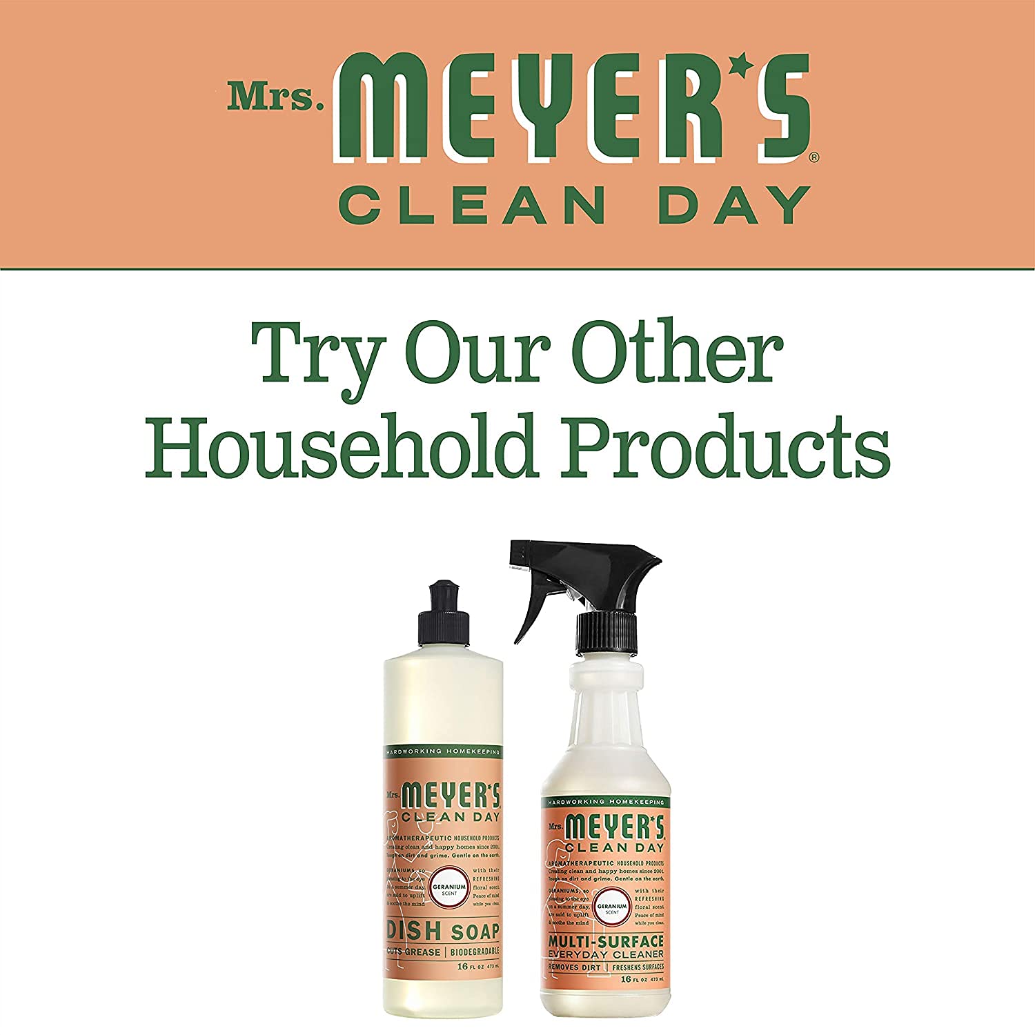Mrs. Meyer's Clean Day 808124131033 Dishwashing-Liquids - View #4