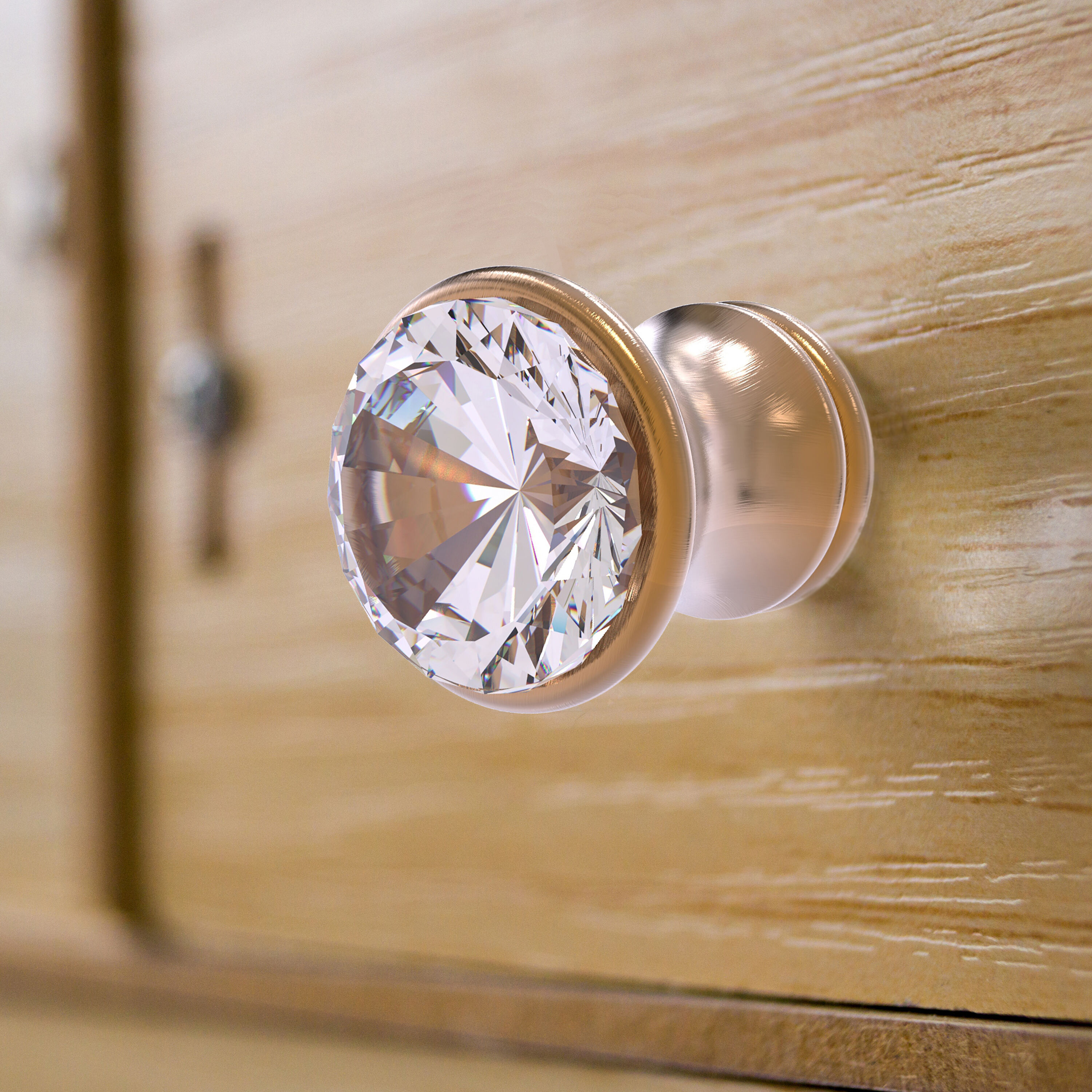 Allied Brass CC-10-BBR Cabinet-Knobs - View #3