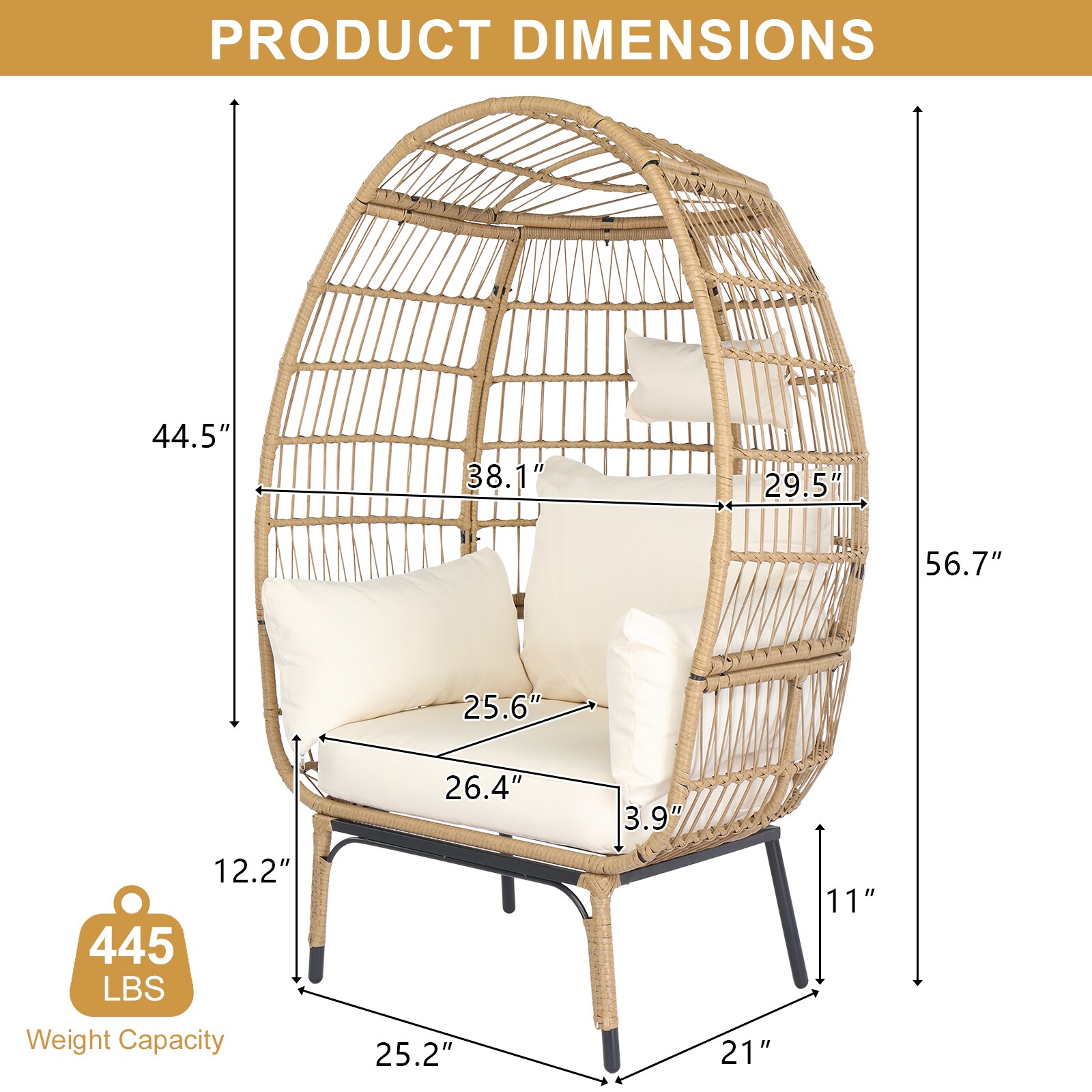 Winado LO1G56000675 Patio-Chairs - View #4
