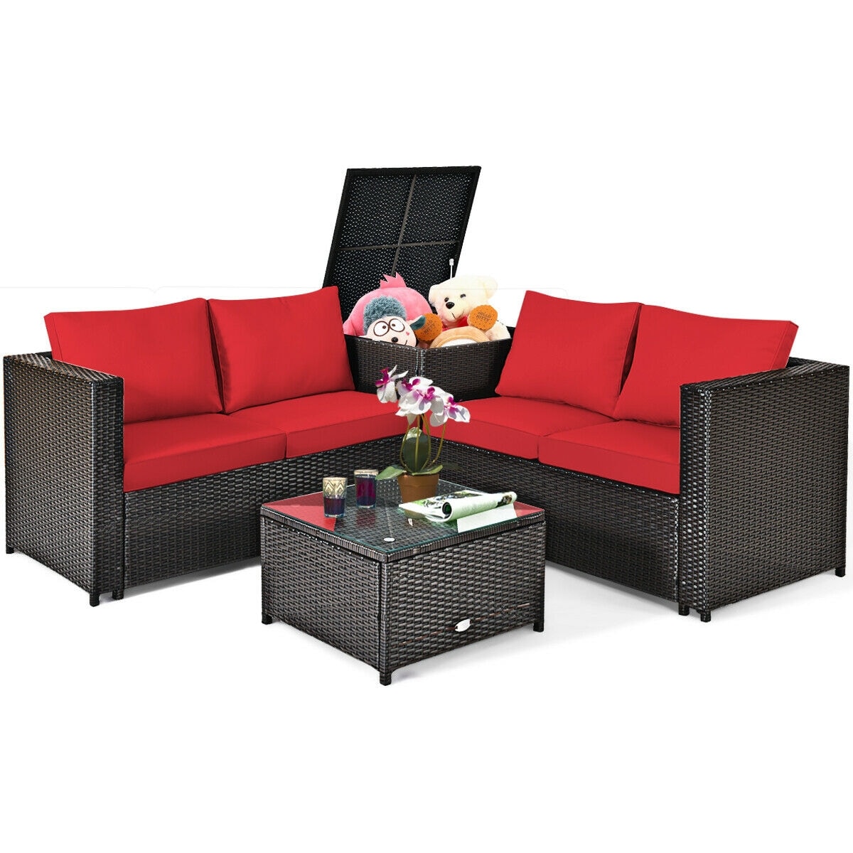 Forclover HYFC-0643NY Patio-Conversation-Sets - View #4