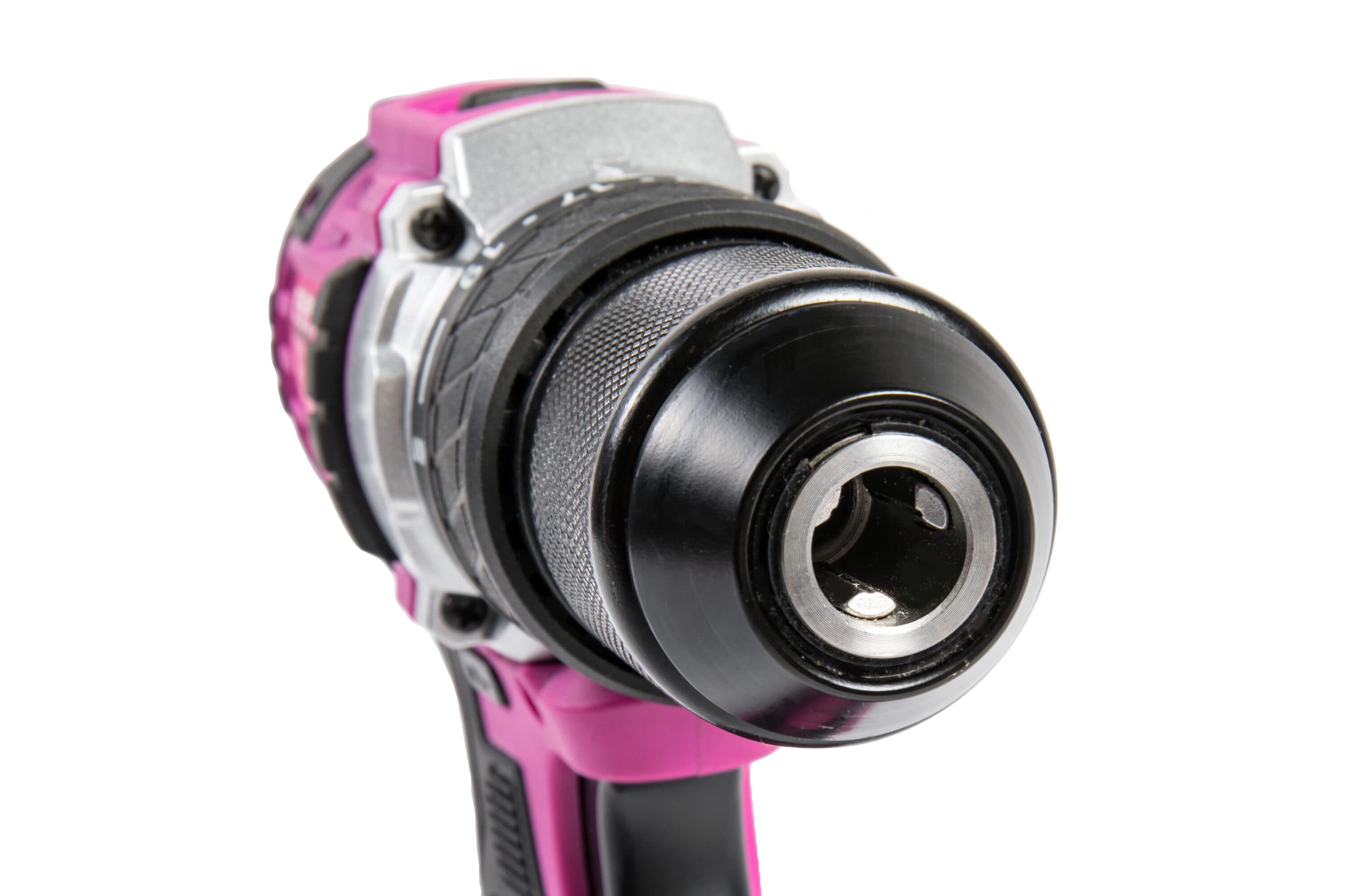 The Original Pink Box 20 volt 1 2 in Brushless Cordless Drill 1 Battery Included Charger Included