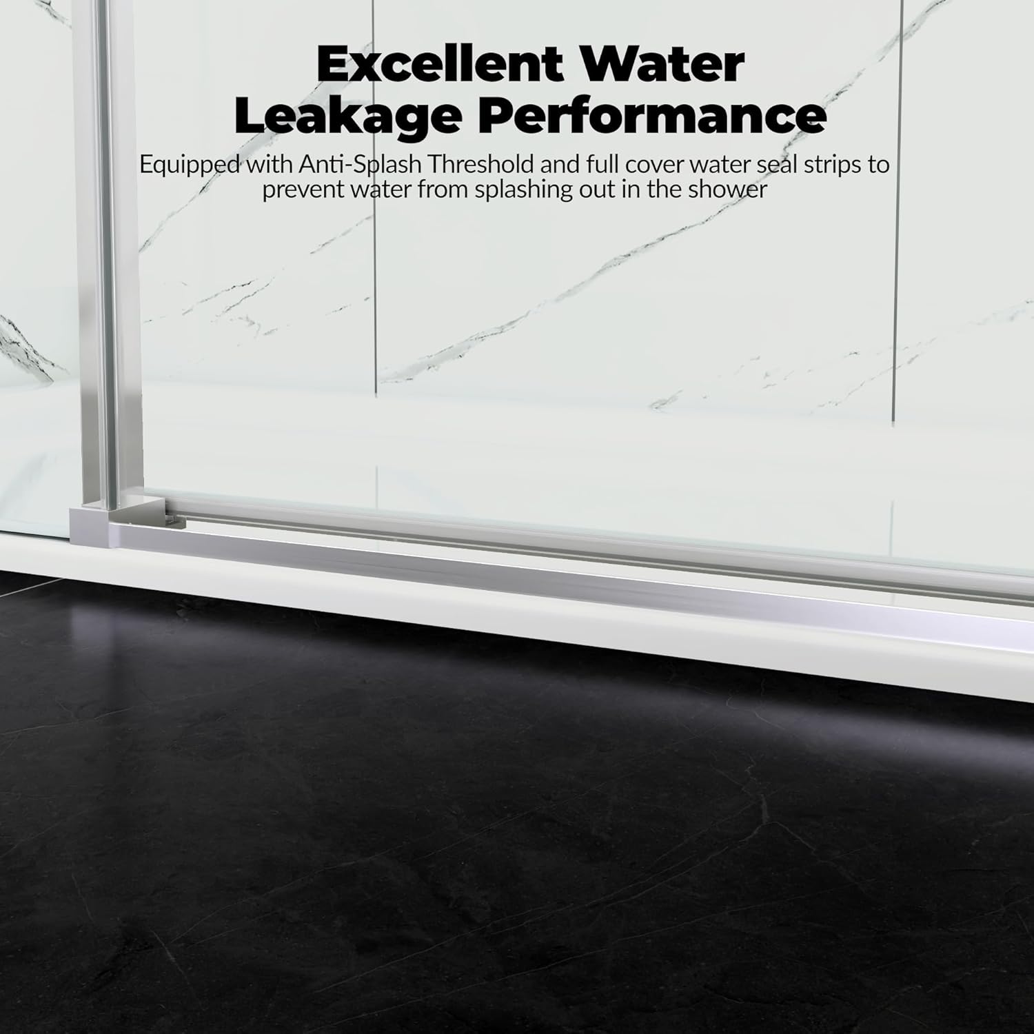 Qeetex LXL-PHO-15TFLCBZ Shower-Doors - View #6