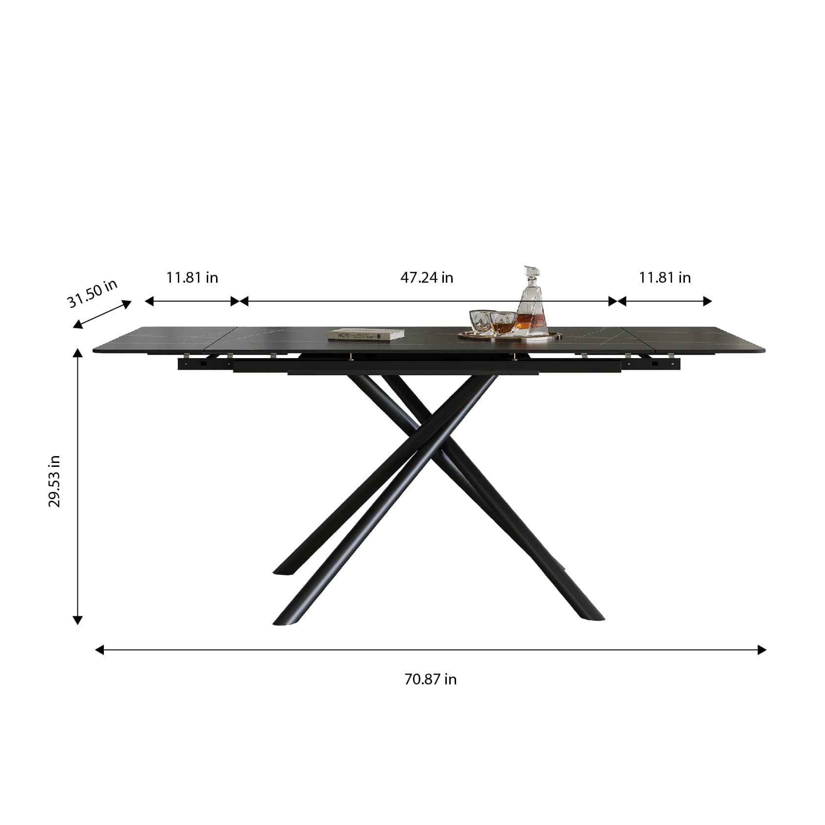 Vynxaria LESX3242DJFDCDT026 Dining-Tables - View #3