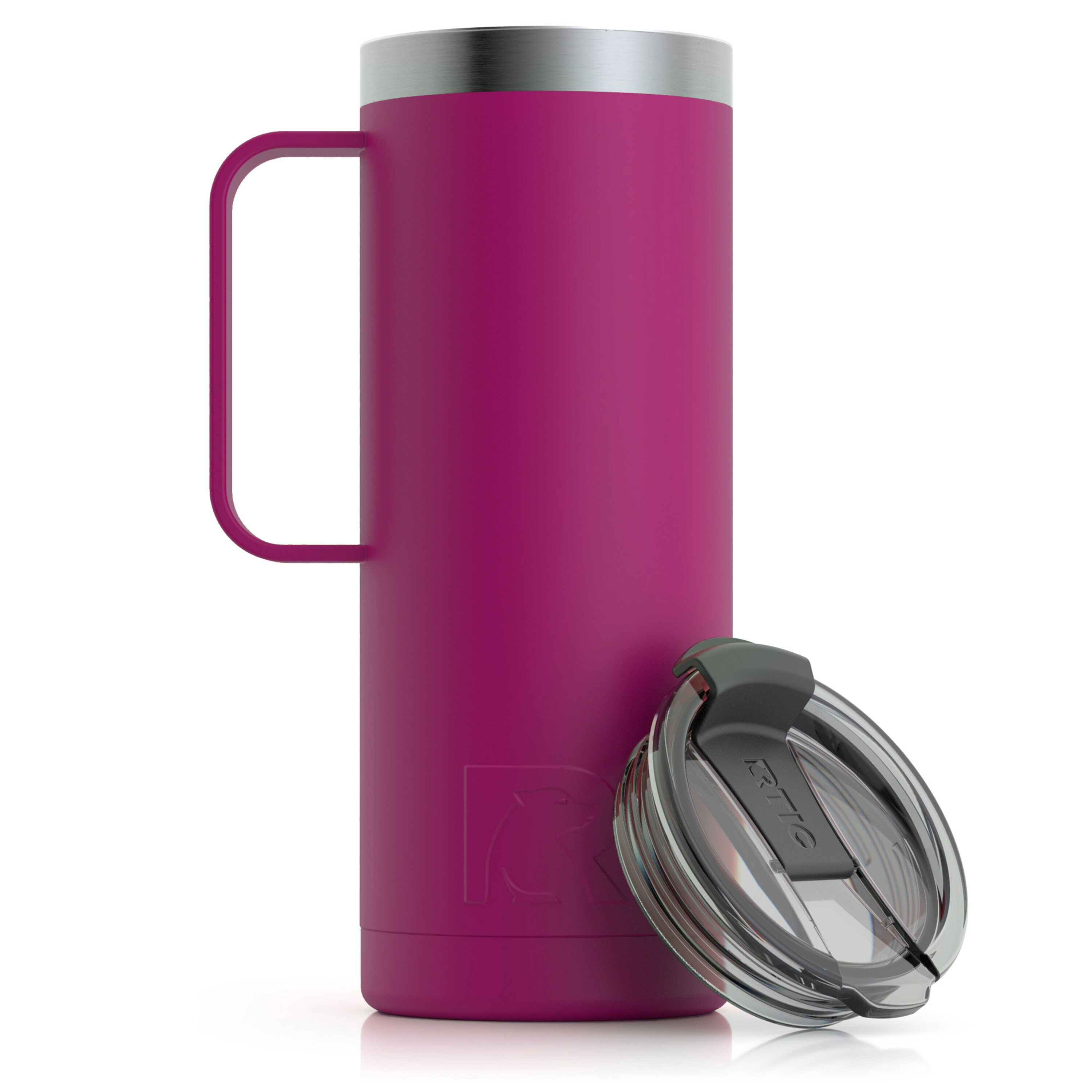 RTIC Outdoors Tumbler 20-fl oz Stainless Steel Insulated Tumbler in Pink | 18058