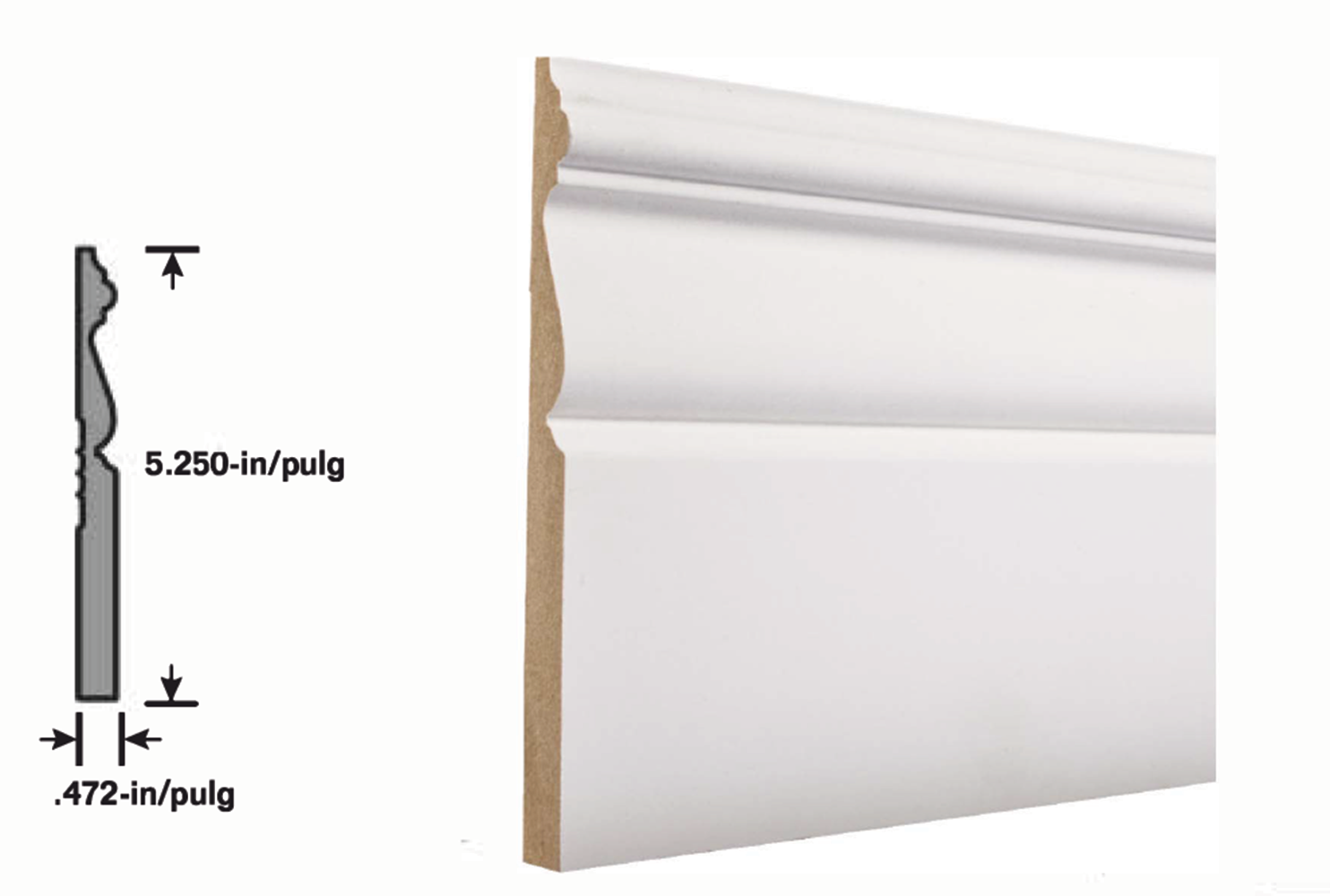 RELIABILT L04312B508 Baseboard-Moulding - View #6