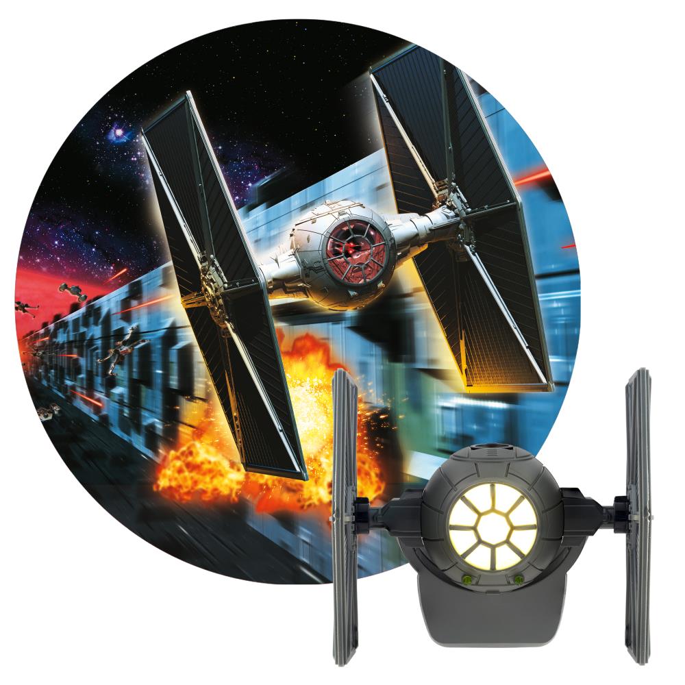 Details about   Disney Star Wars Tie Fighter LED Night Light projector Plug in 