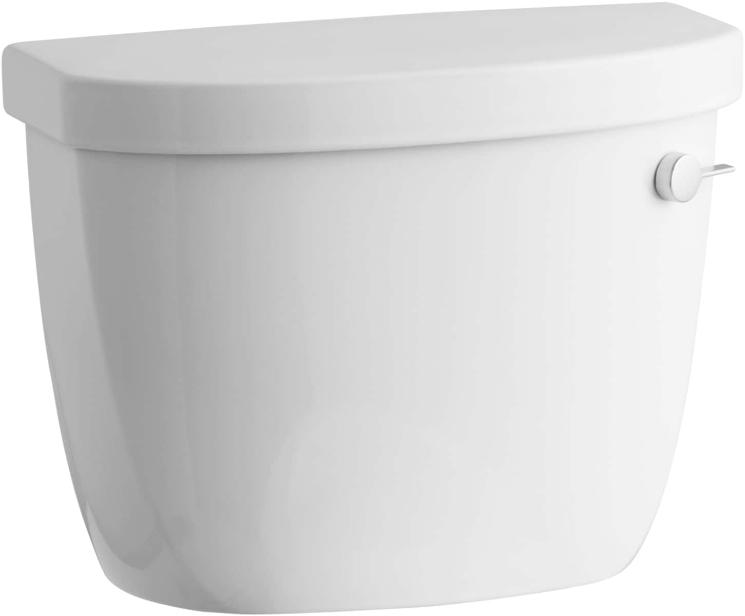 KOHLER K-4369-RA-0 Cimarron White 1.28 -GPF Single -Flush High Efficiency Toilet Tank