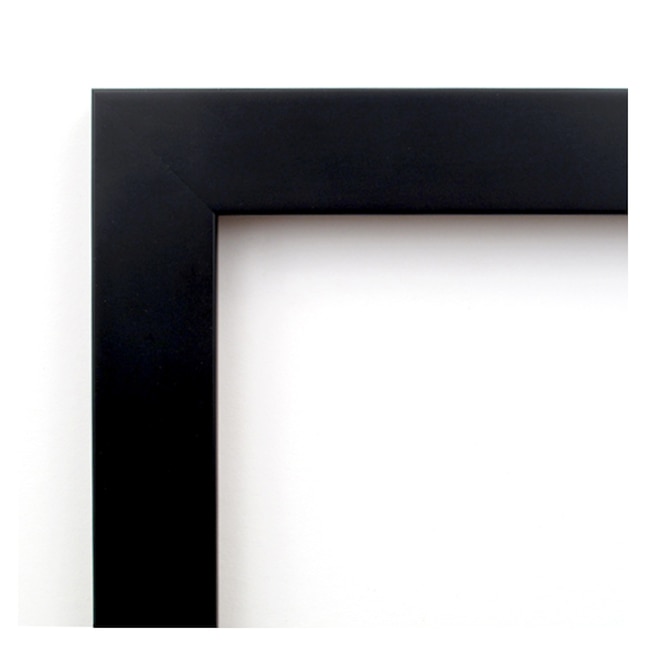 Amanti Art Black Museum Frame 38.5-in W x 26.5-in H Square Black Framed ...