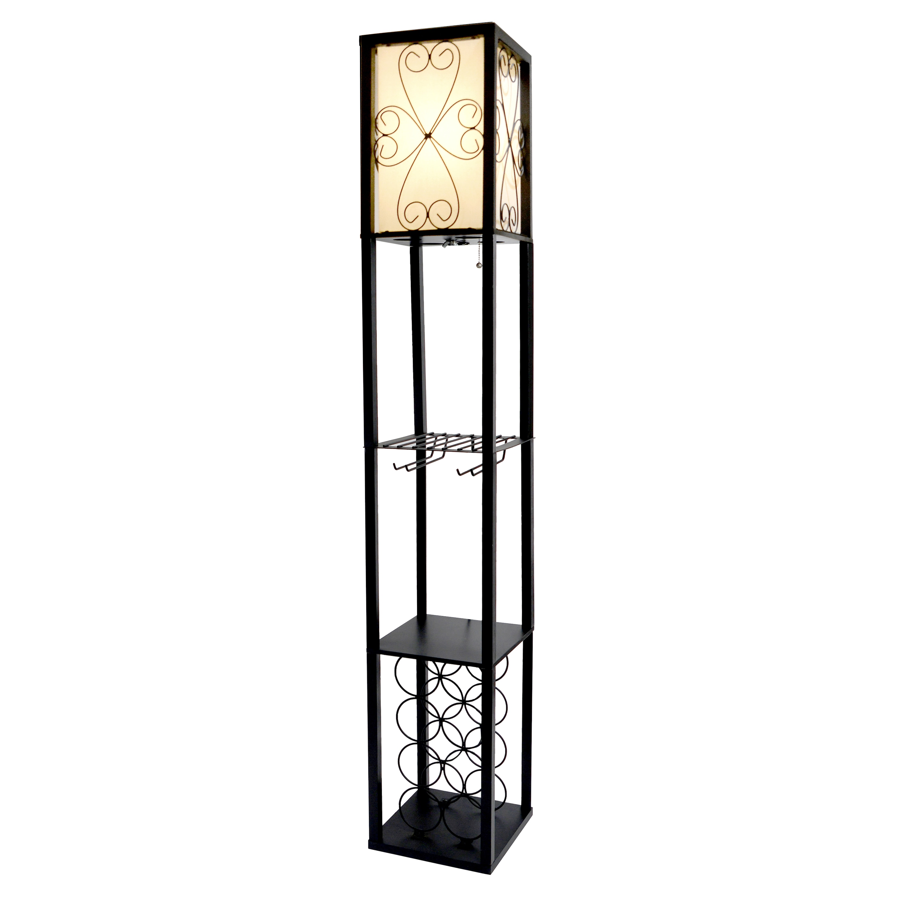 Creekwood Home CWF-3008-BK-LB floorlamps - View #2