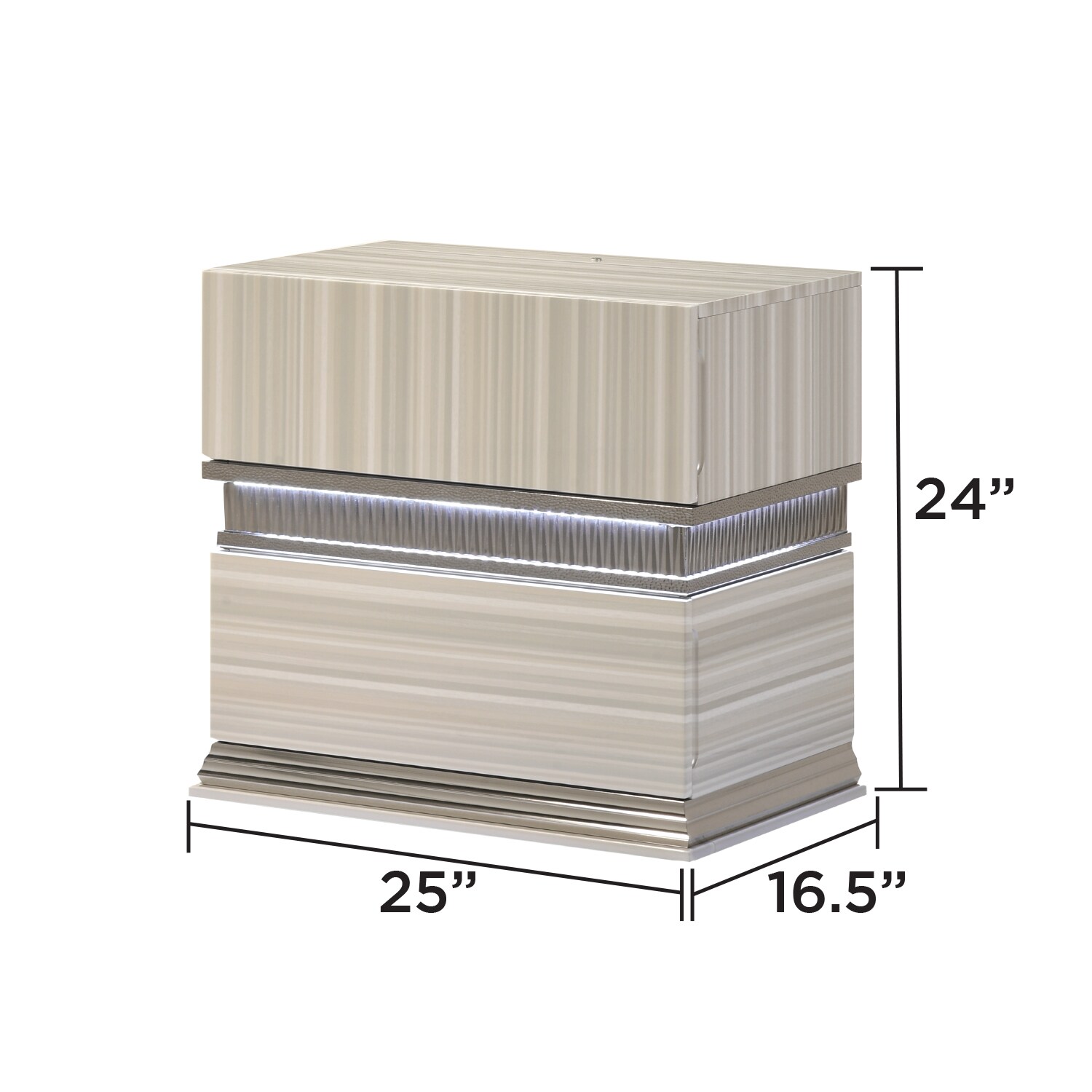 GLANZEND 6514RG5OZ nightstands - View #2