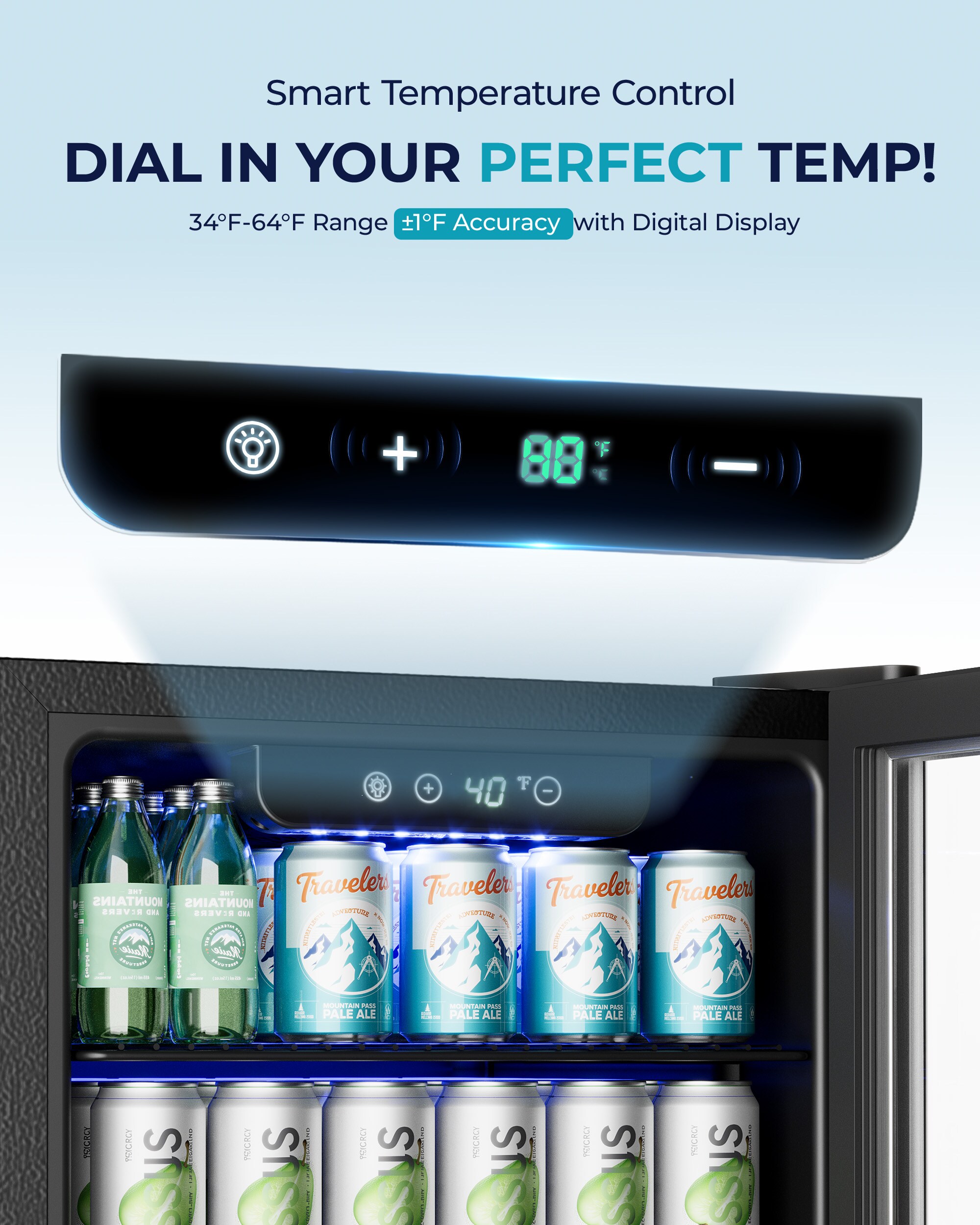 Euhomy BR001-110BL-E-LS-SC Beverage-Dispensers - View #6