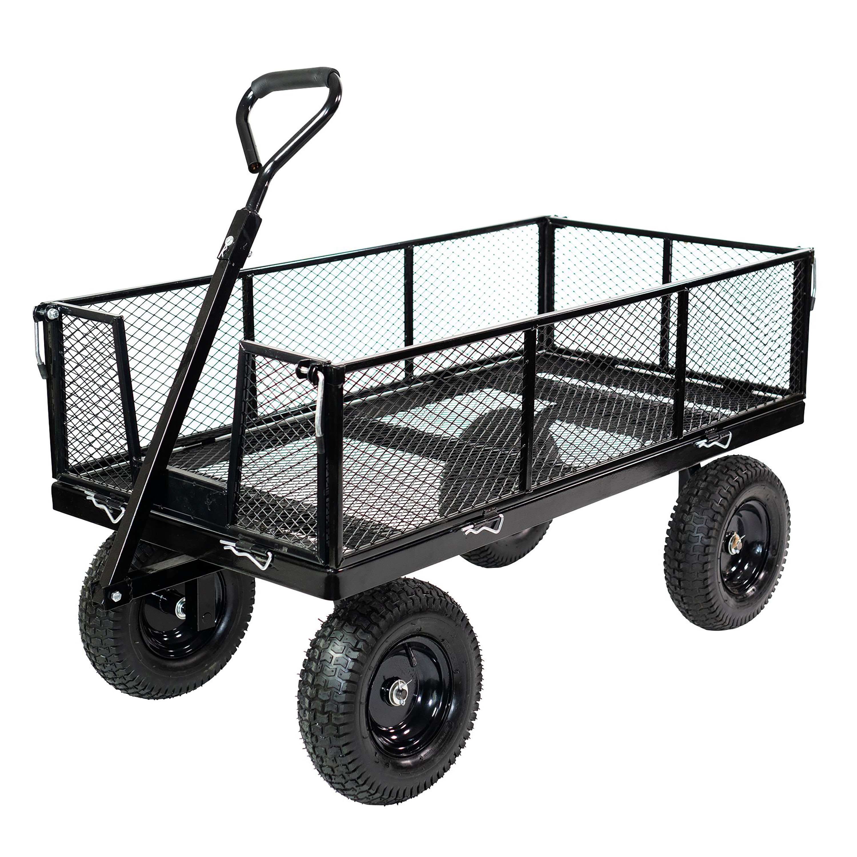 RealWork RealWork 1000 lb Heavy Duty Multi Purpose Utility Cart 4L5017R Sansujyuku sansujyuku.com