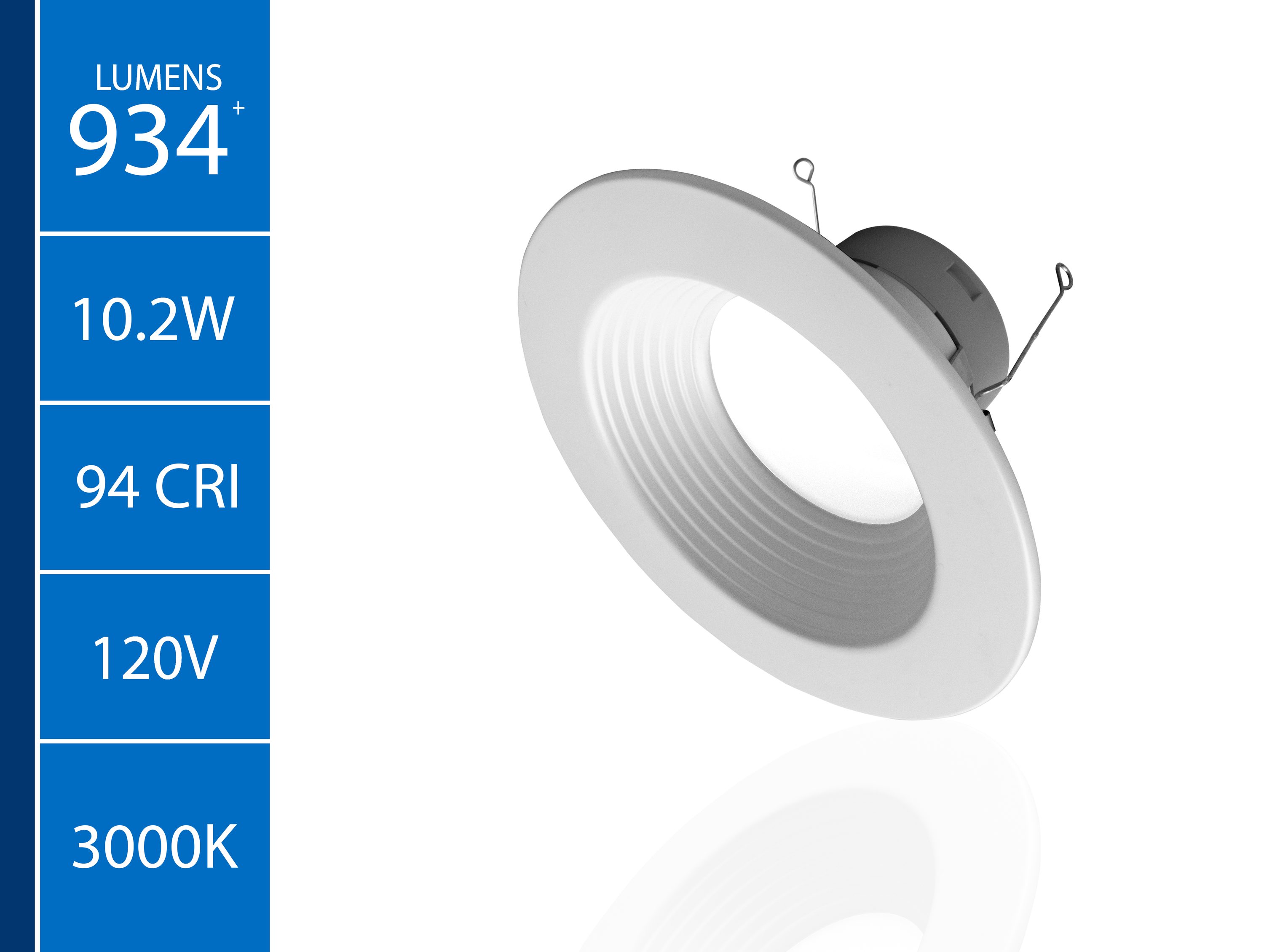 Nicor Lighting DLR566091203KWHBF Led-Retrofit-Downlight - View #2