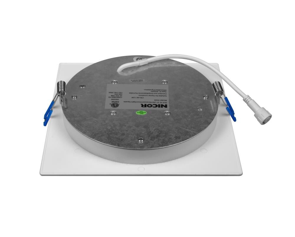 Nicor Lighting DLE621204KSQWH Led-Retrofit-Downlight - View #8