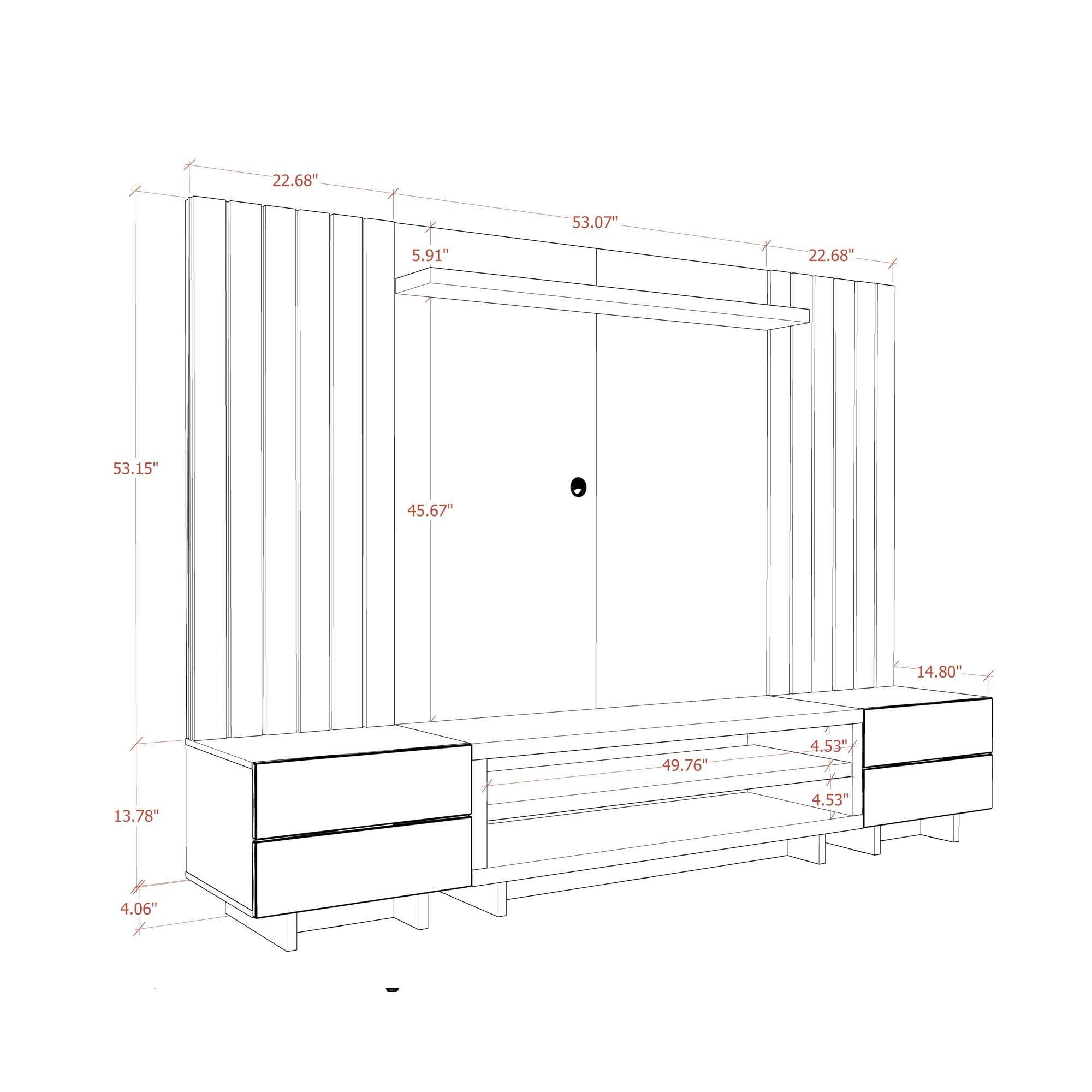 Manhattan Comfort 400551 Tv-Stands - View #3
