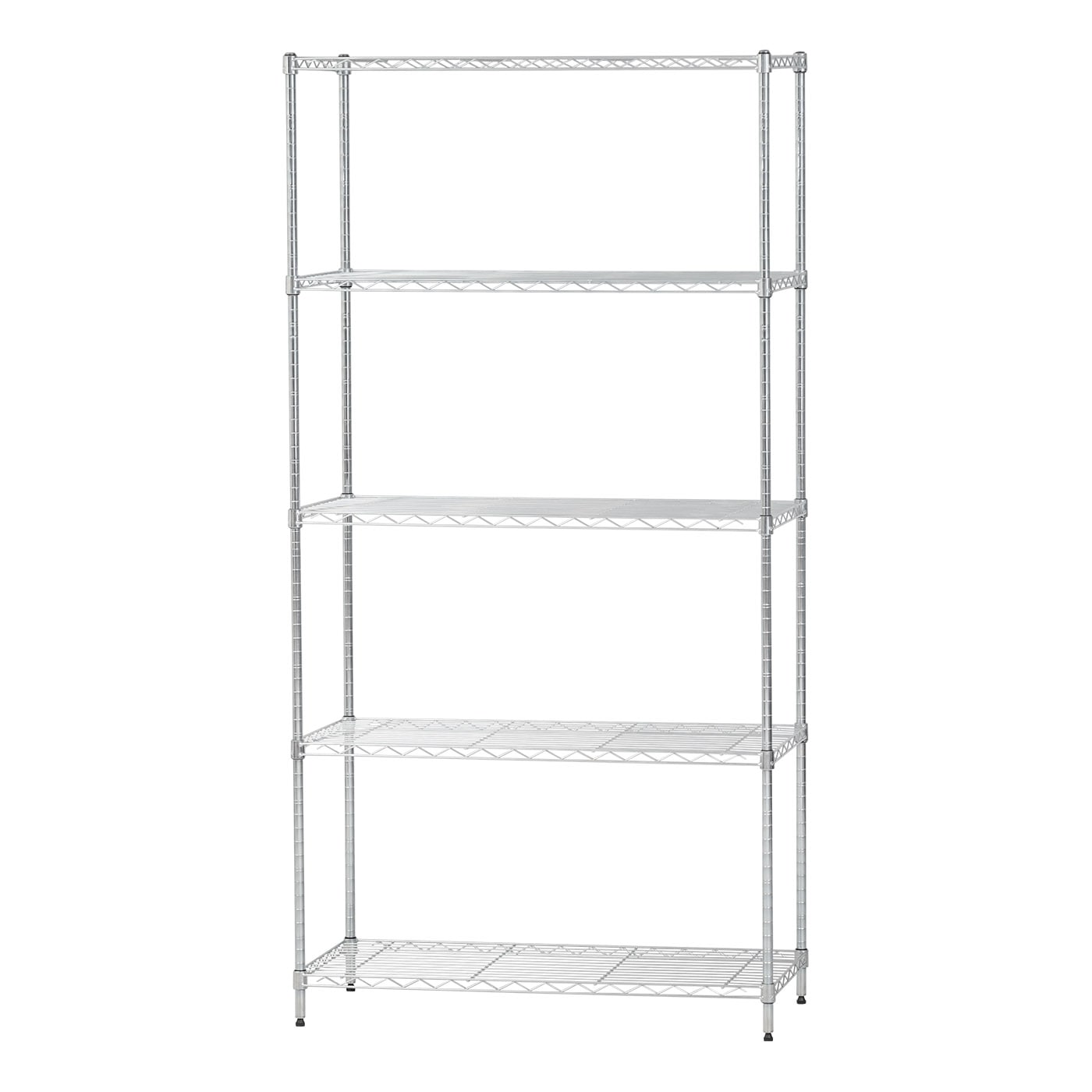 5 Tier Wire Utility Shelving Unit, 5 Tier Wire Shelving Rack