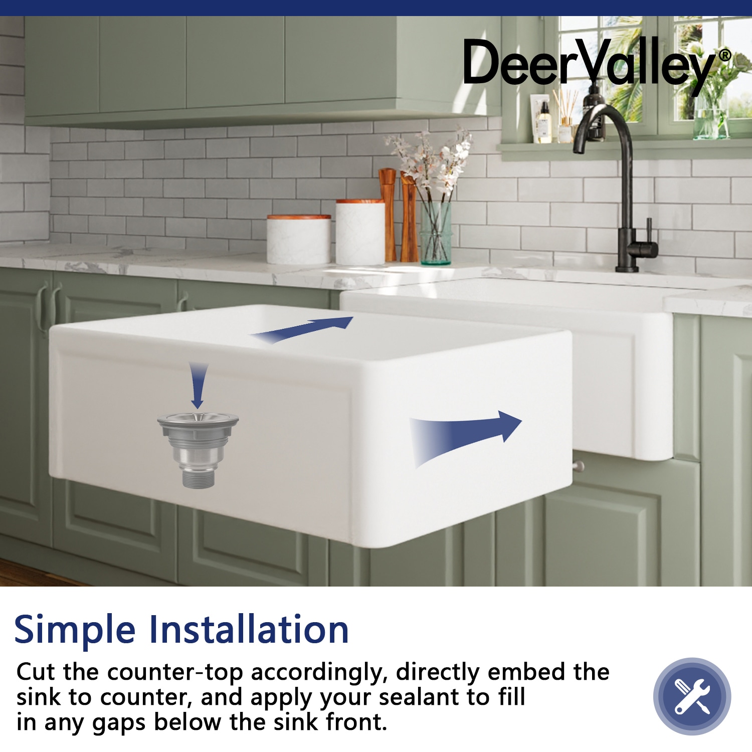 DeerValley DV-1K016 Kitchen-Sinks - View #11