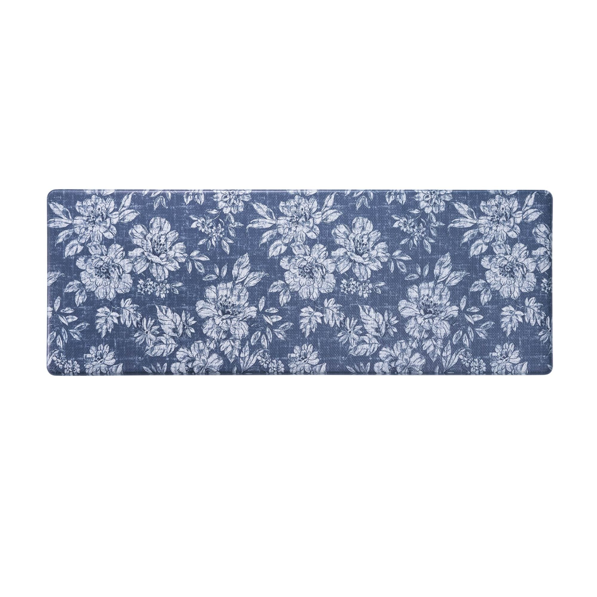 Laura Ashley -  Iris 17.5 in x 48 in Kitchen Mats