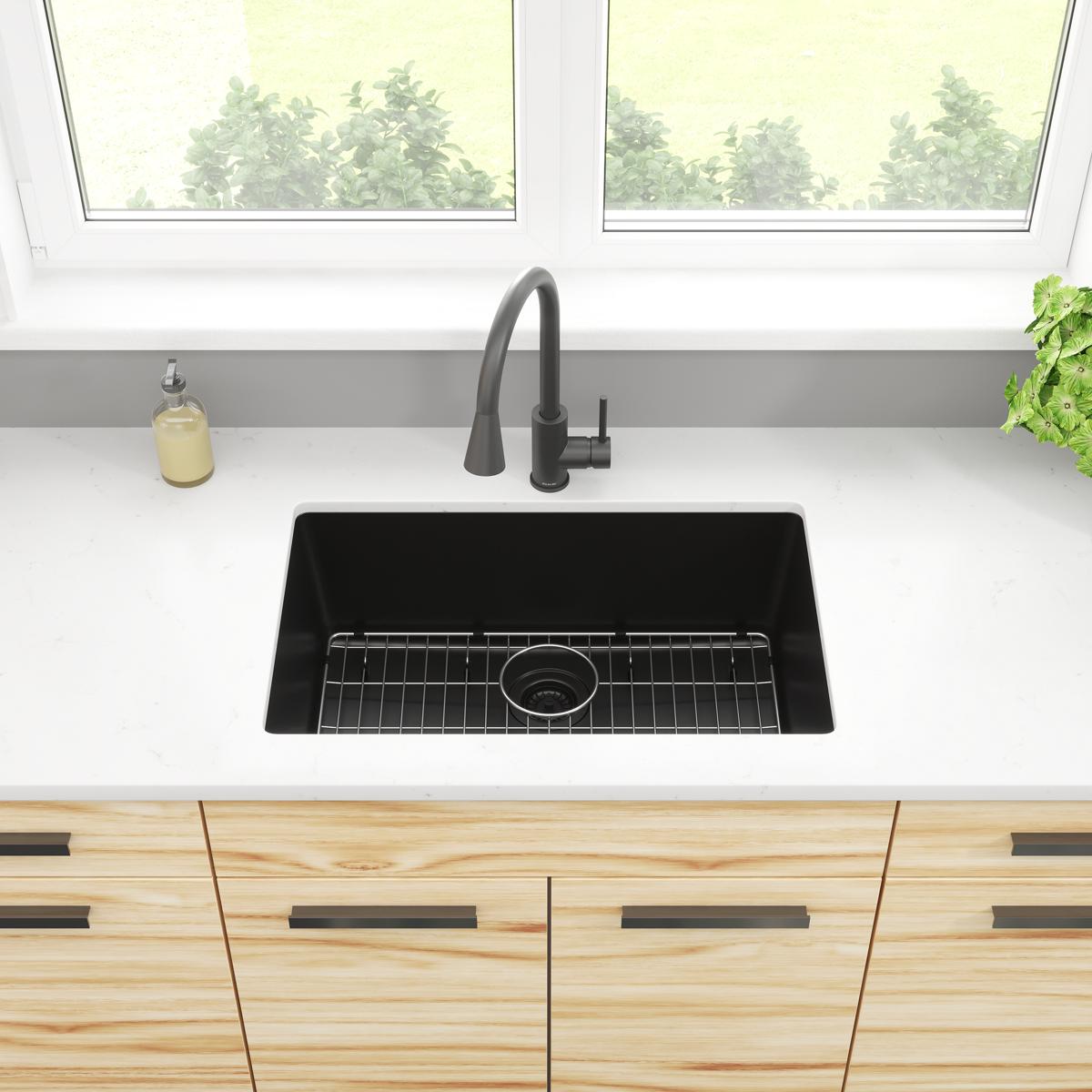 Elkay ELGRU13022BK0C Kitchen-Sinks - View #4
